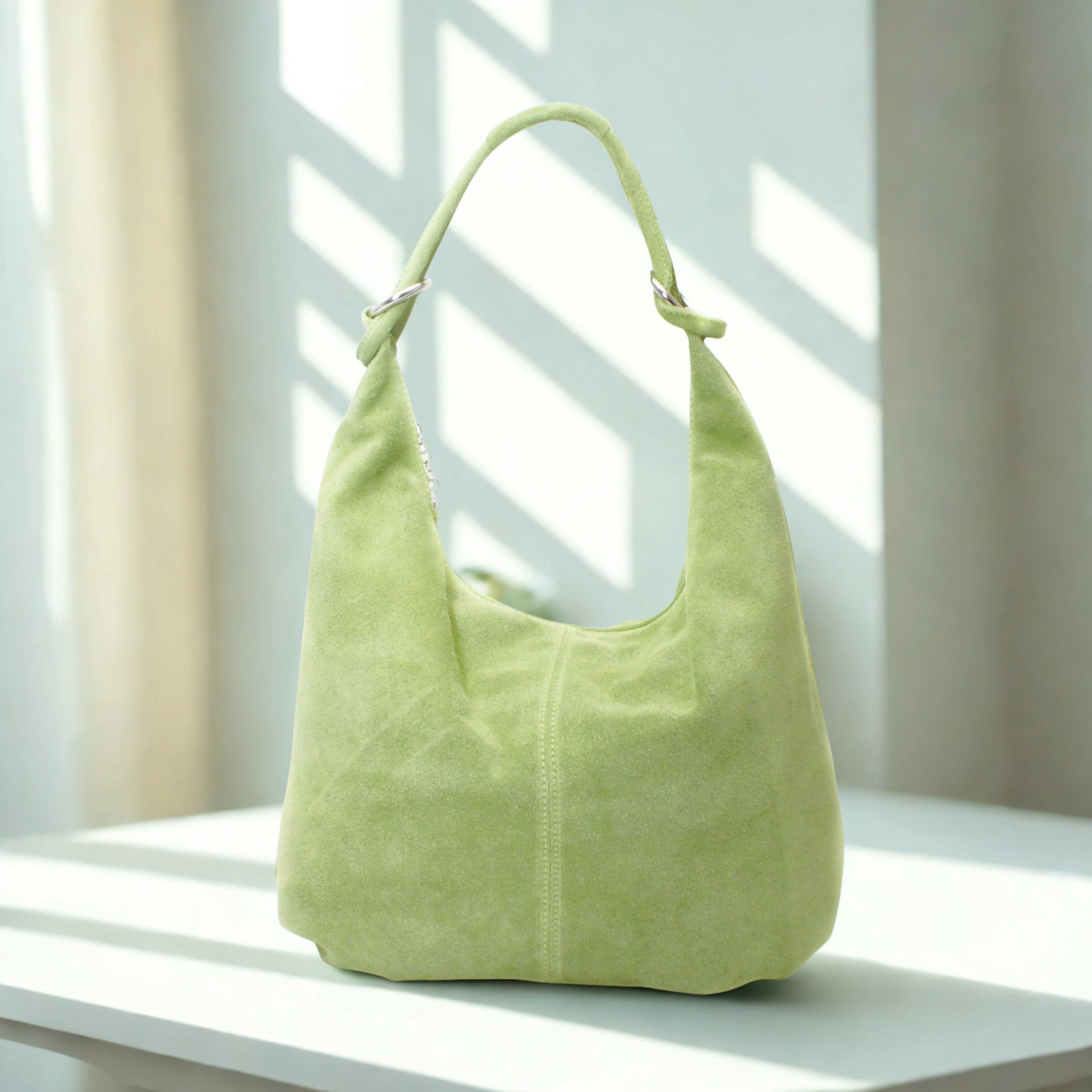 Italian Suede Shoulder bag