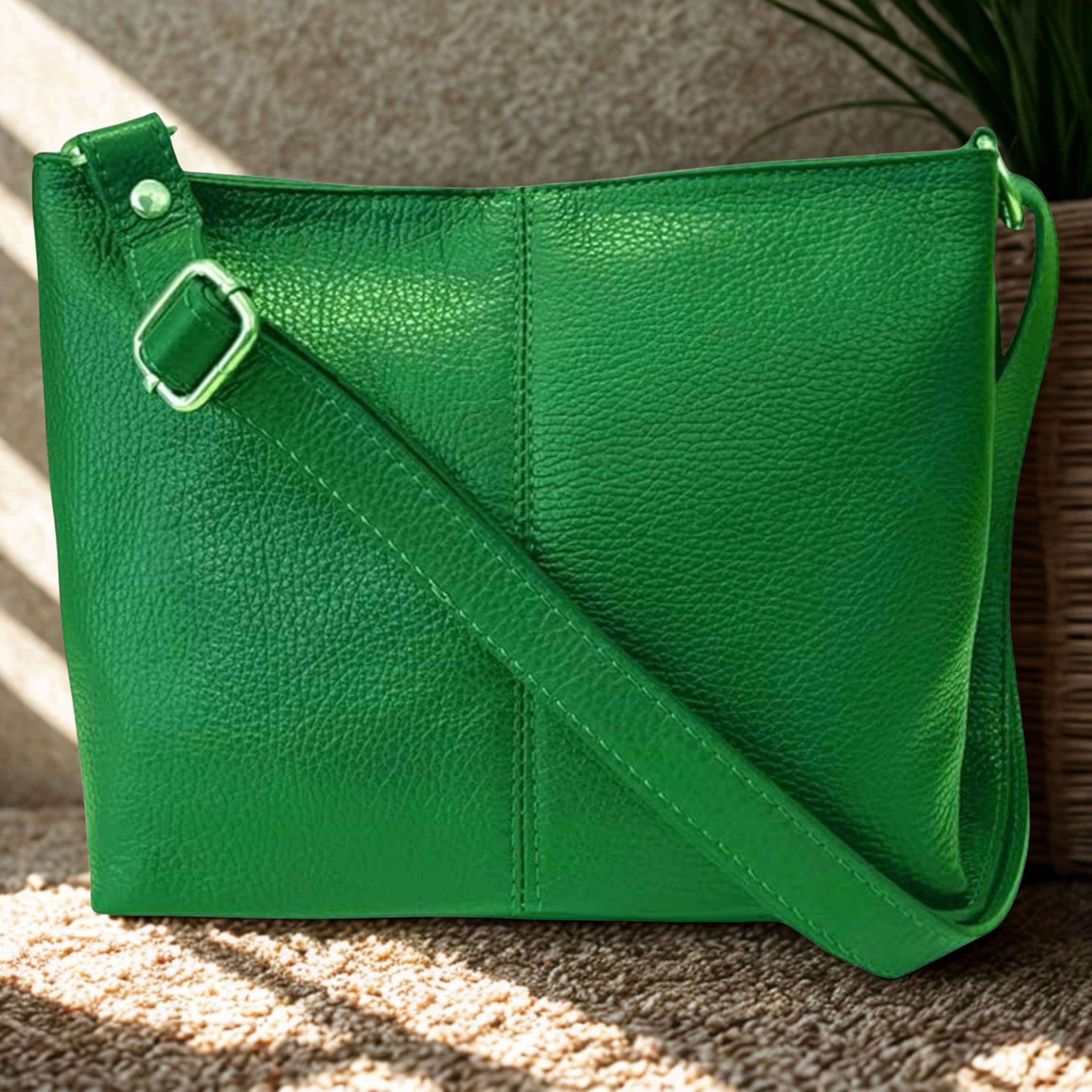 Italian Leather Shoulder Bag
