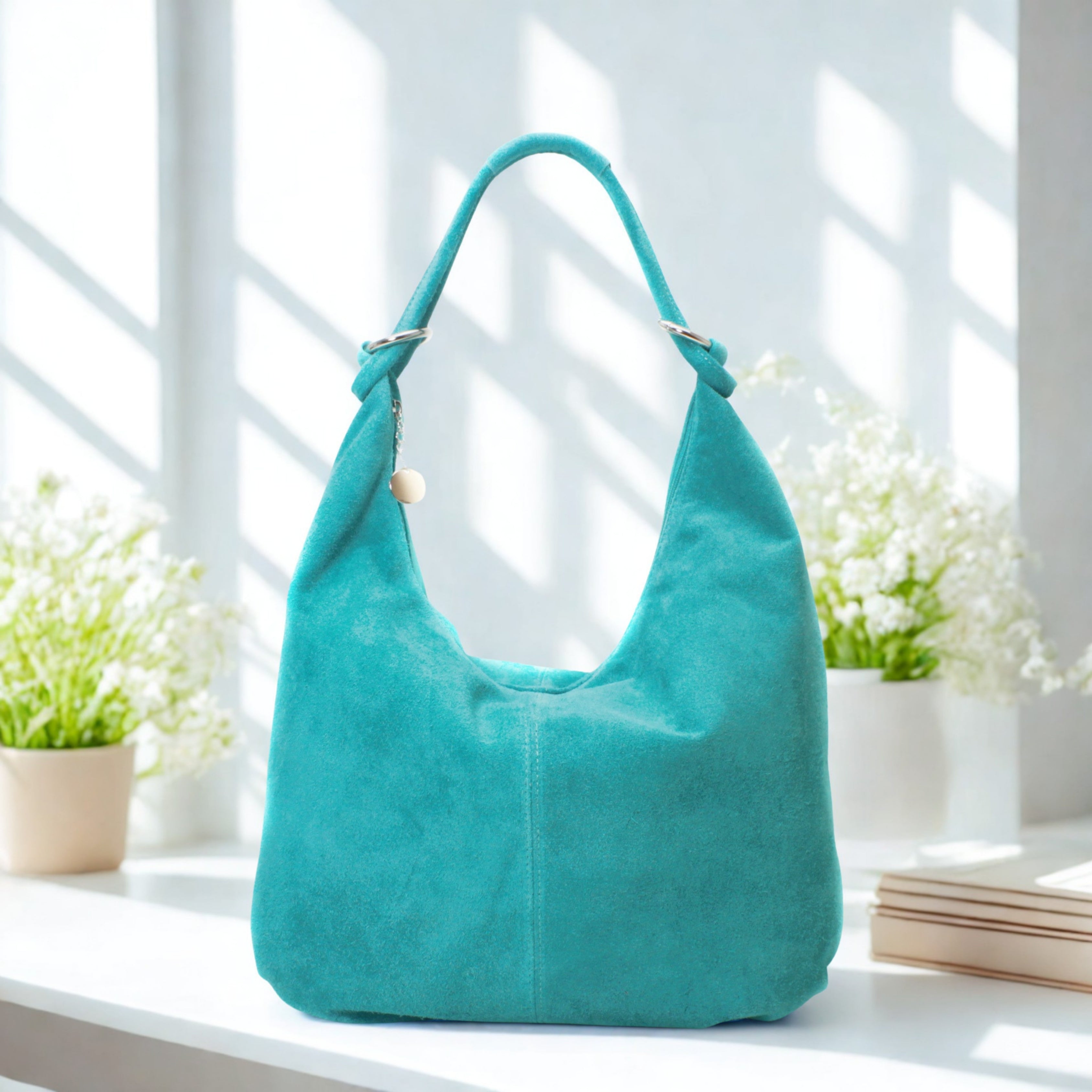 Italian Suede Shoulder bag