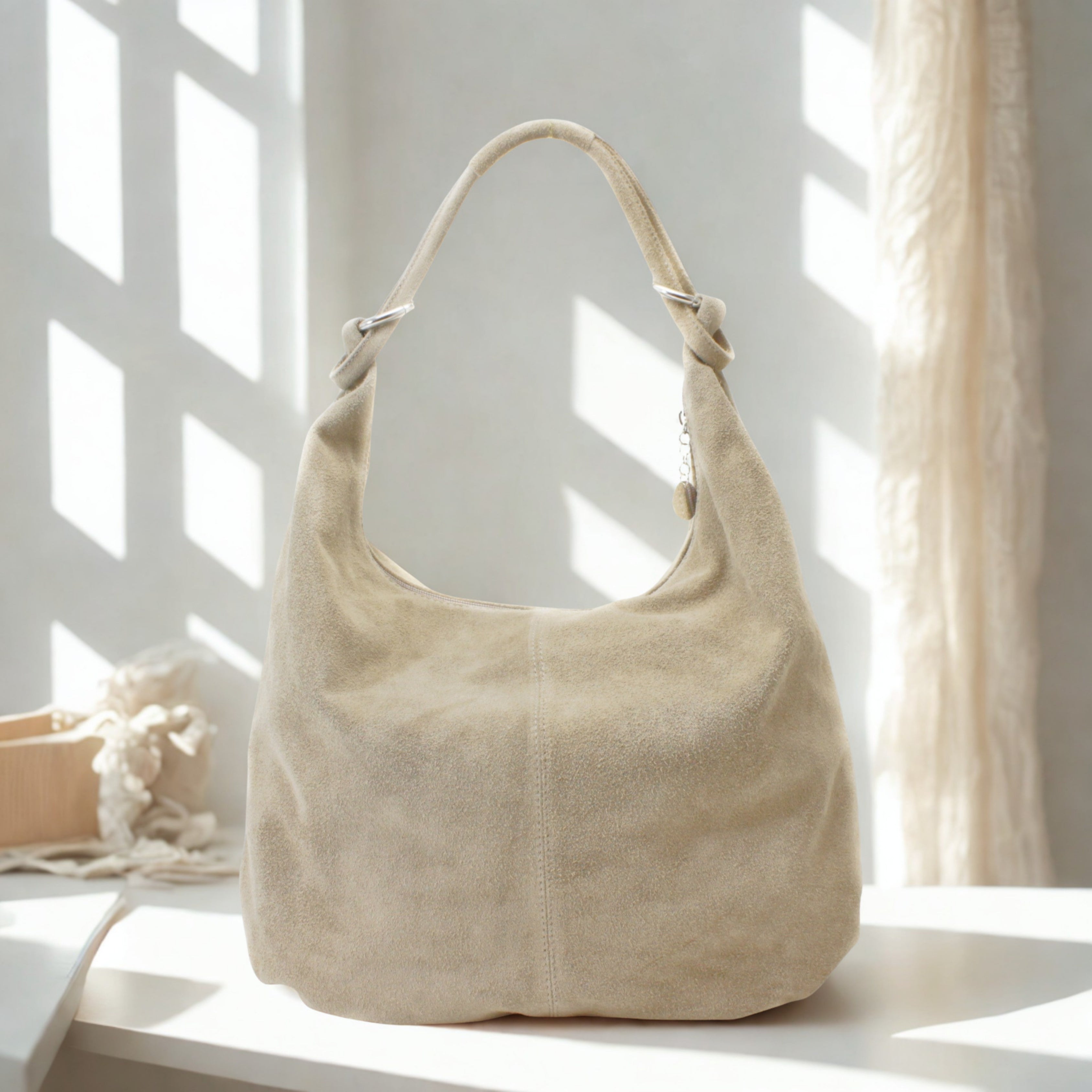 Italian Suede Shoulder bag