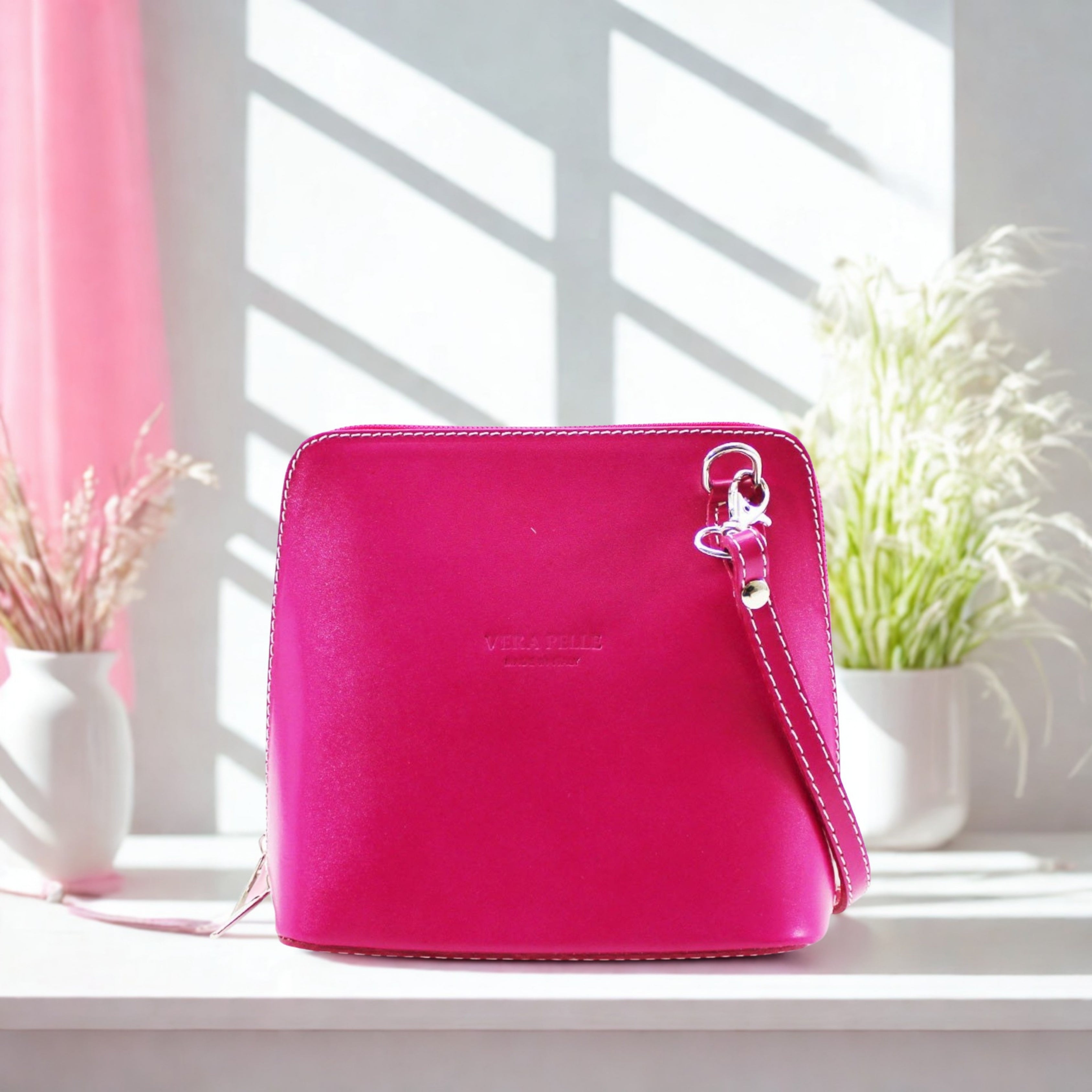 Leather Small Square Bag