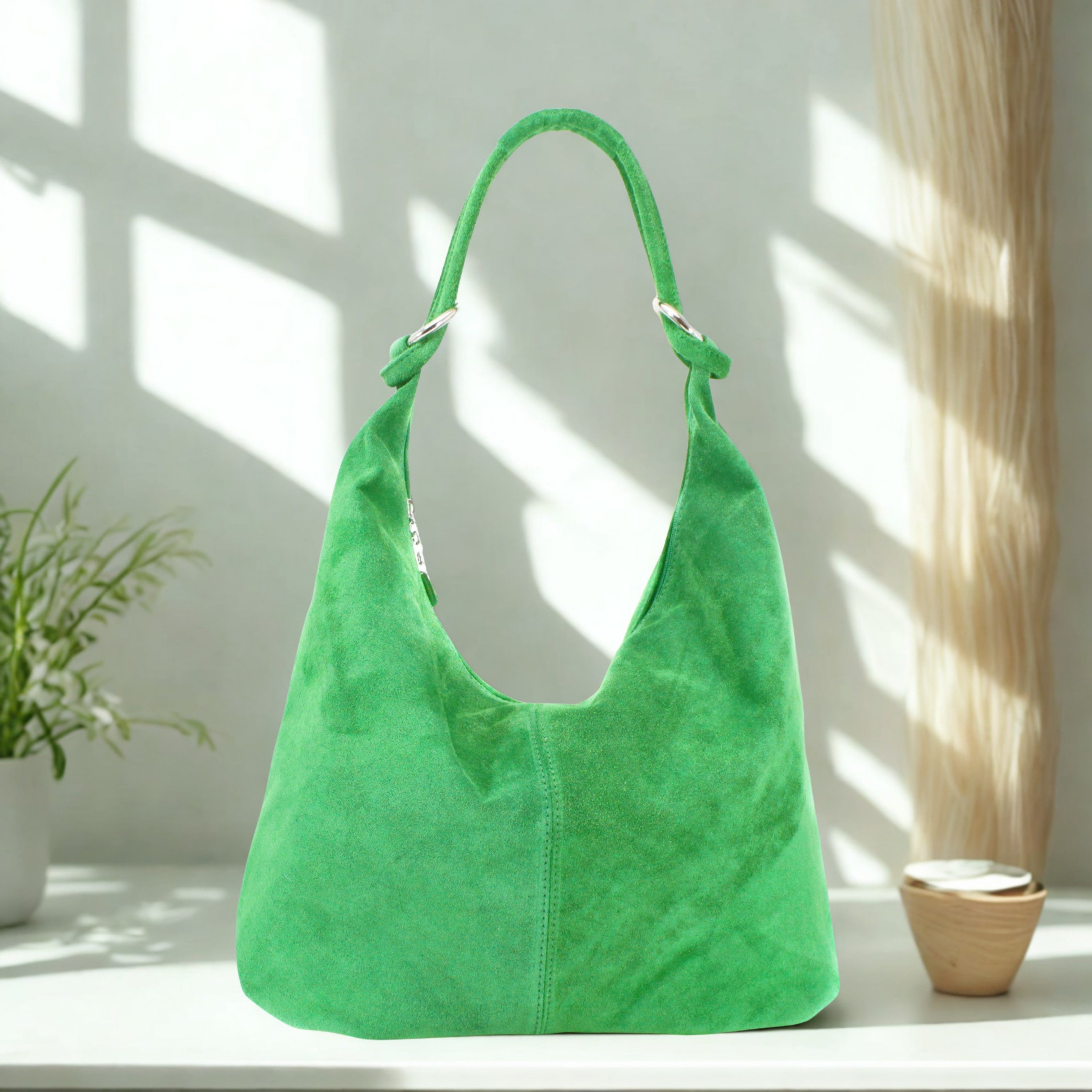 Italian Suede Shoulder bag
