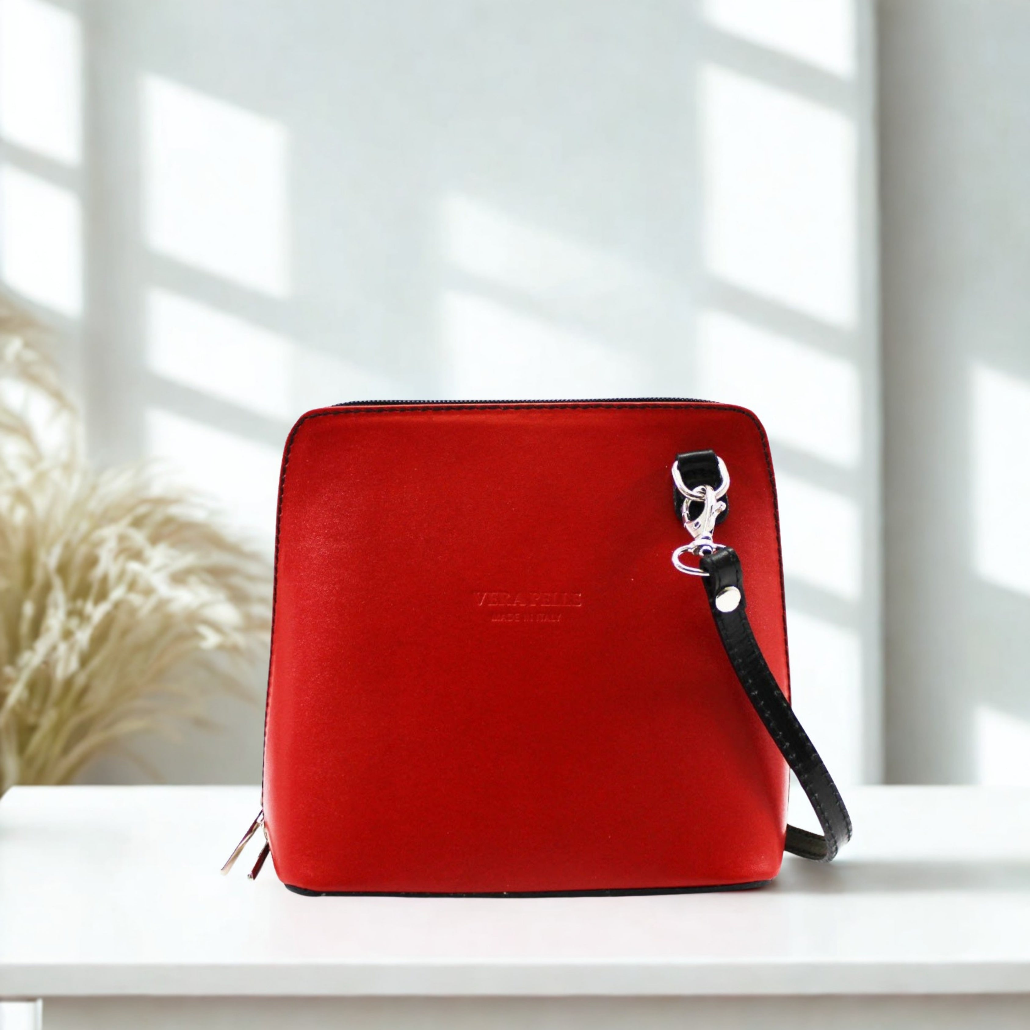 Leather Small Square Bag