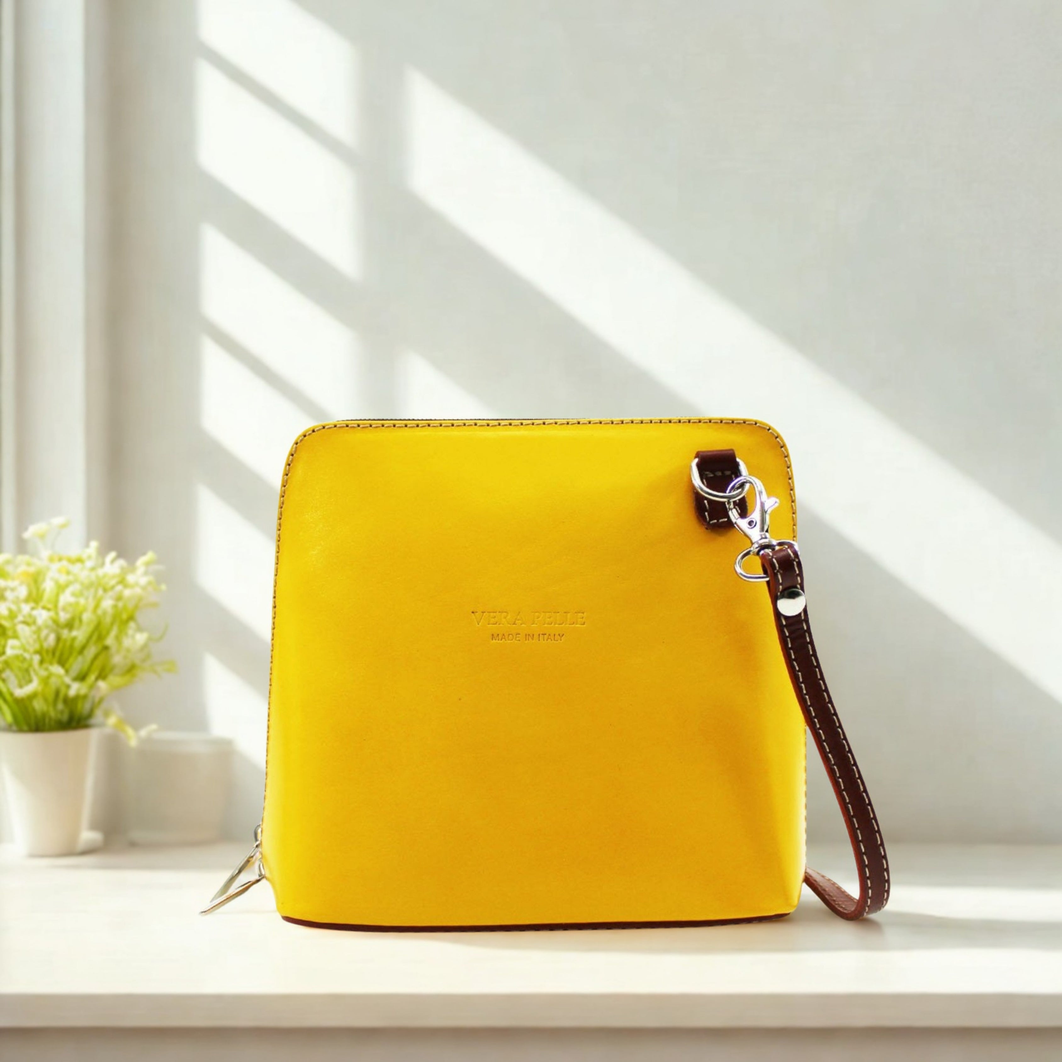 Leather Small Square Bag