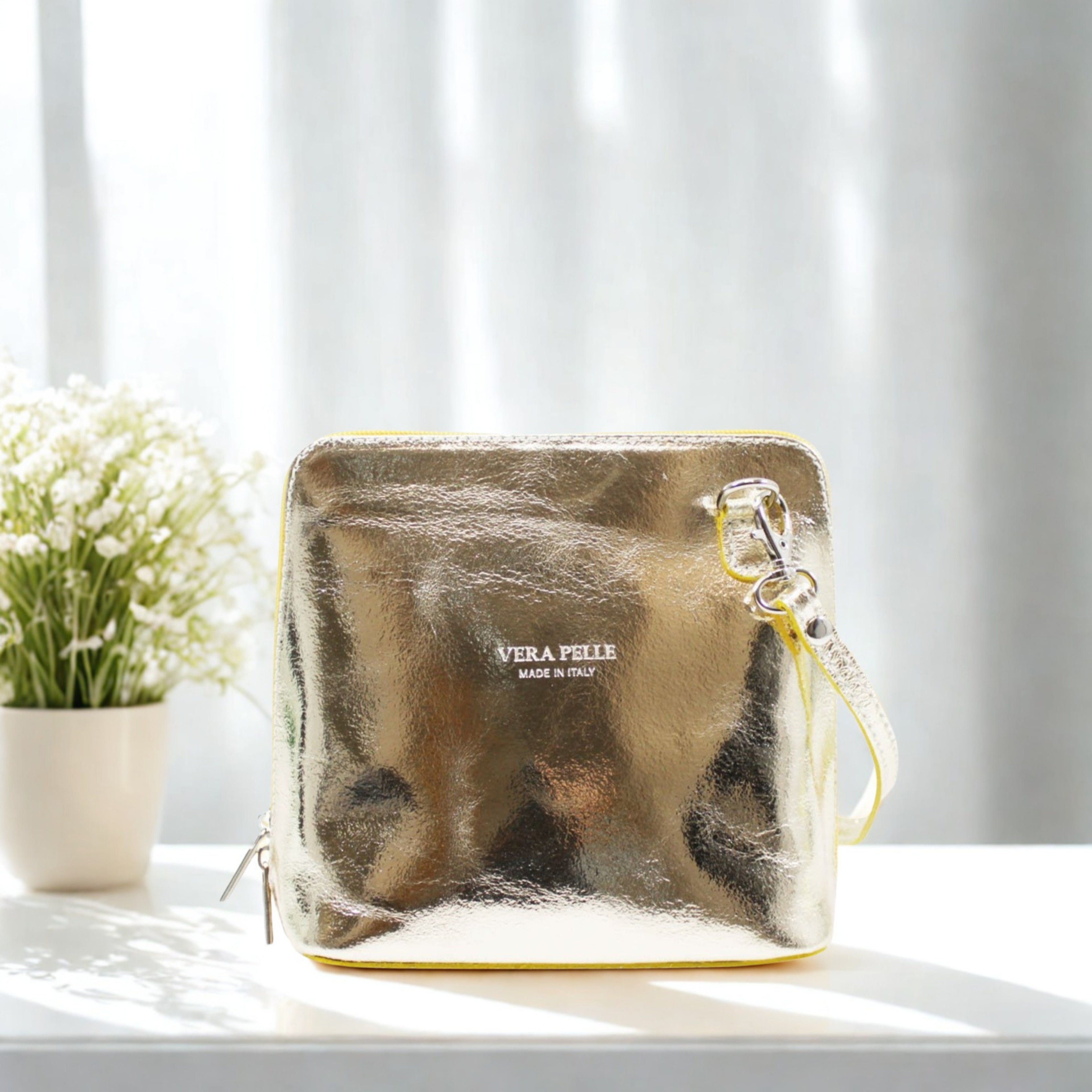Leather Small Square Bag
