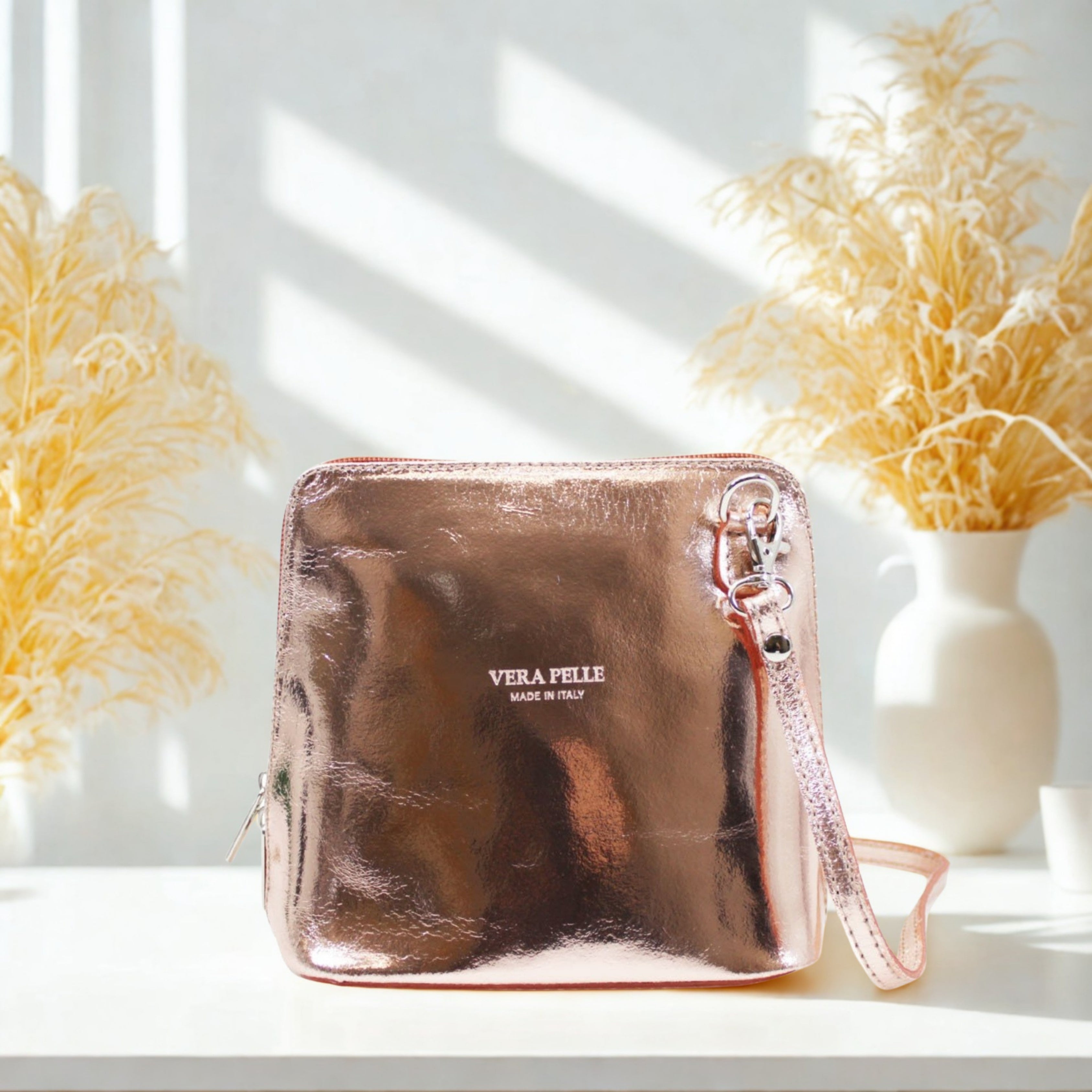 Leather Small Square Bag