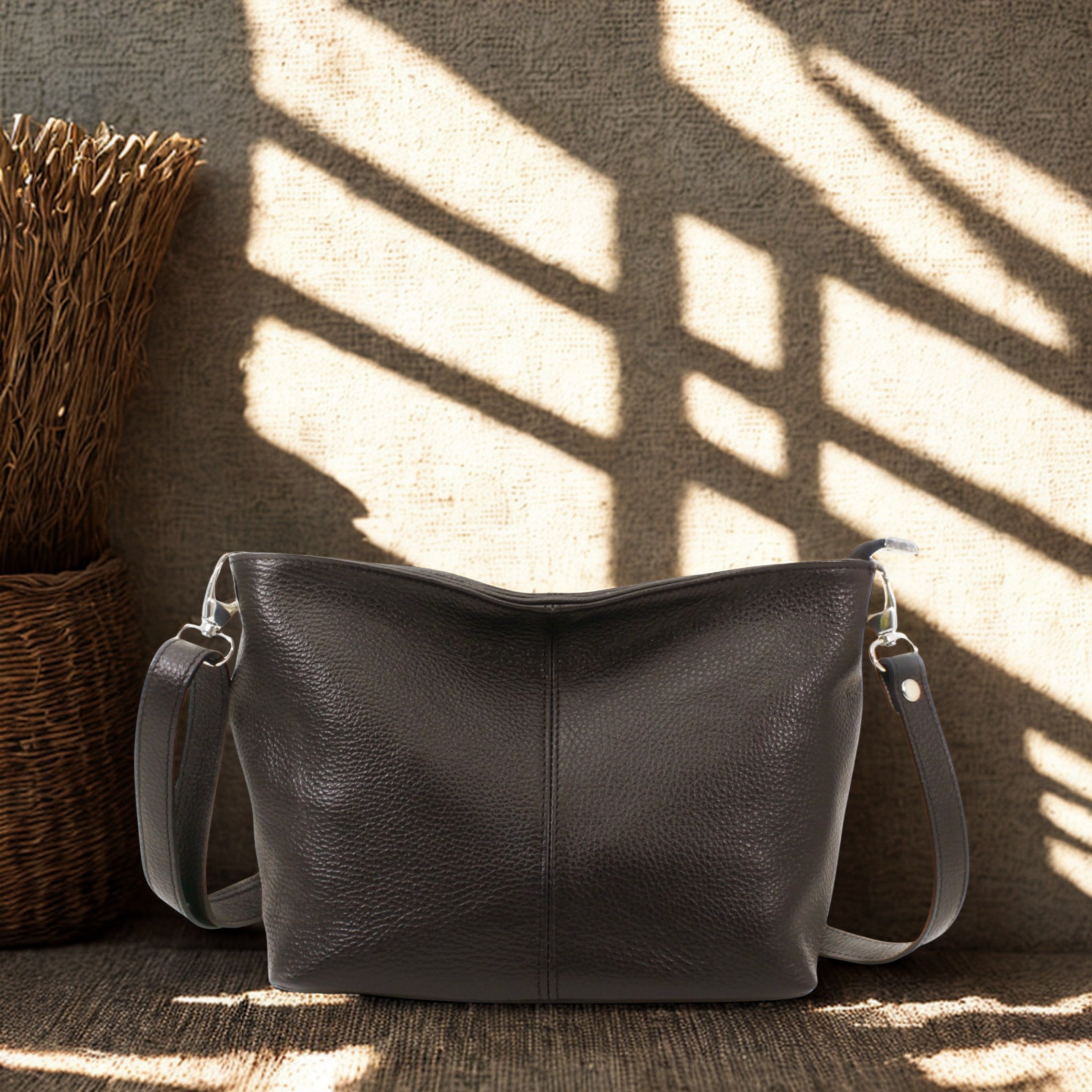 Italian Leather Shoulder Bag