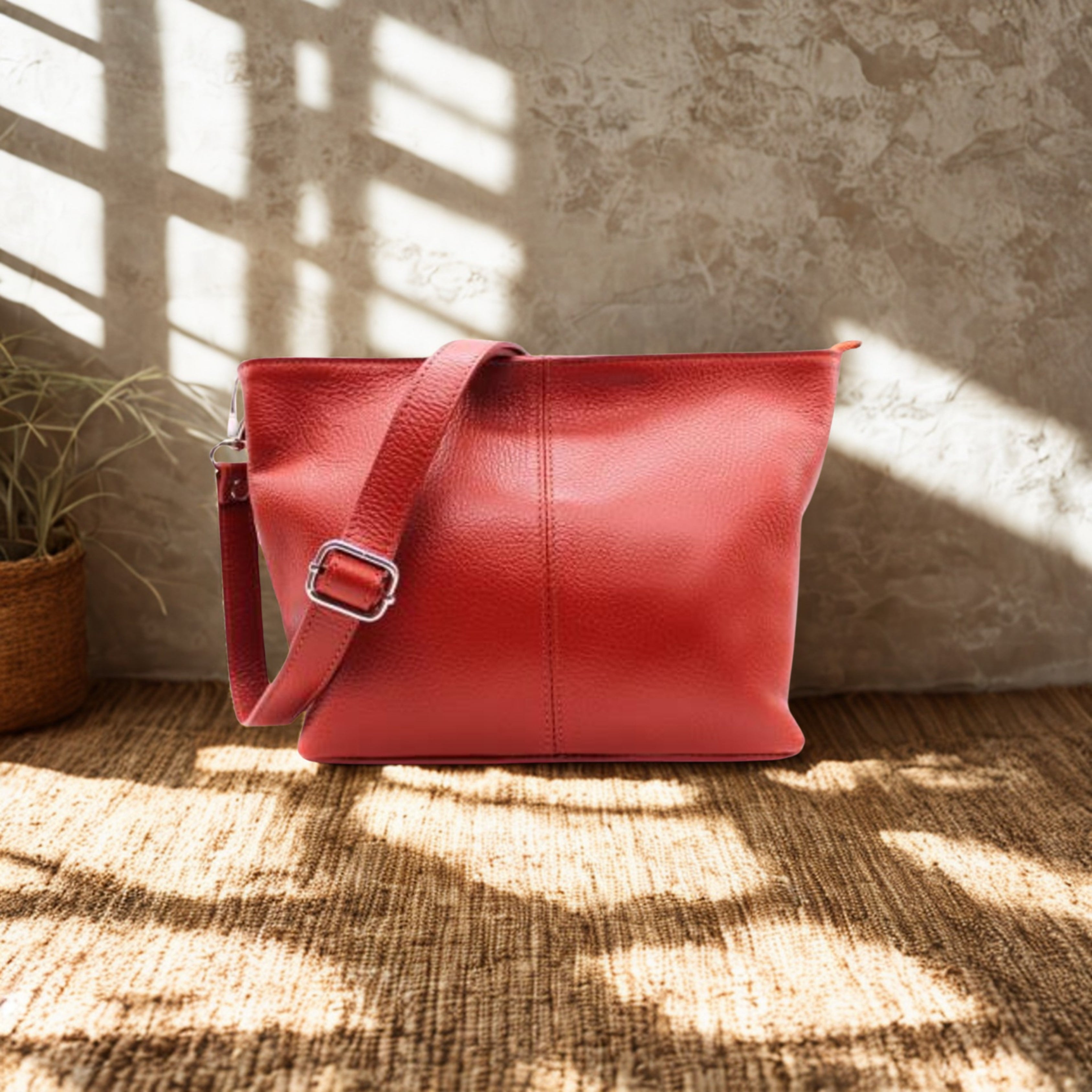 Italian Leather Shoulder Bag