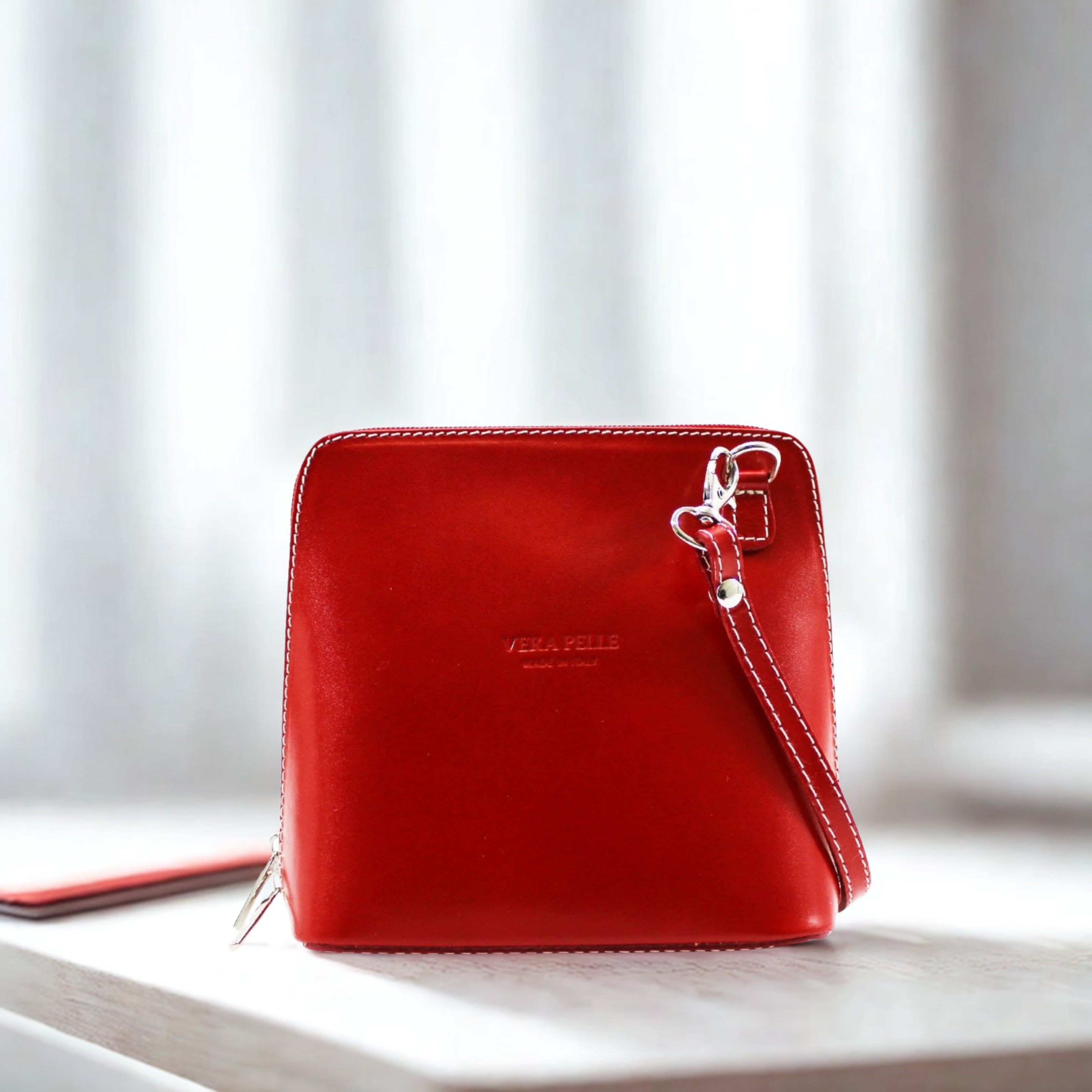 Leather Small Square Bag