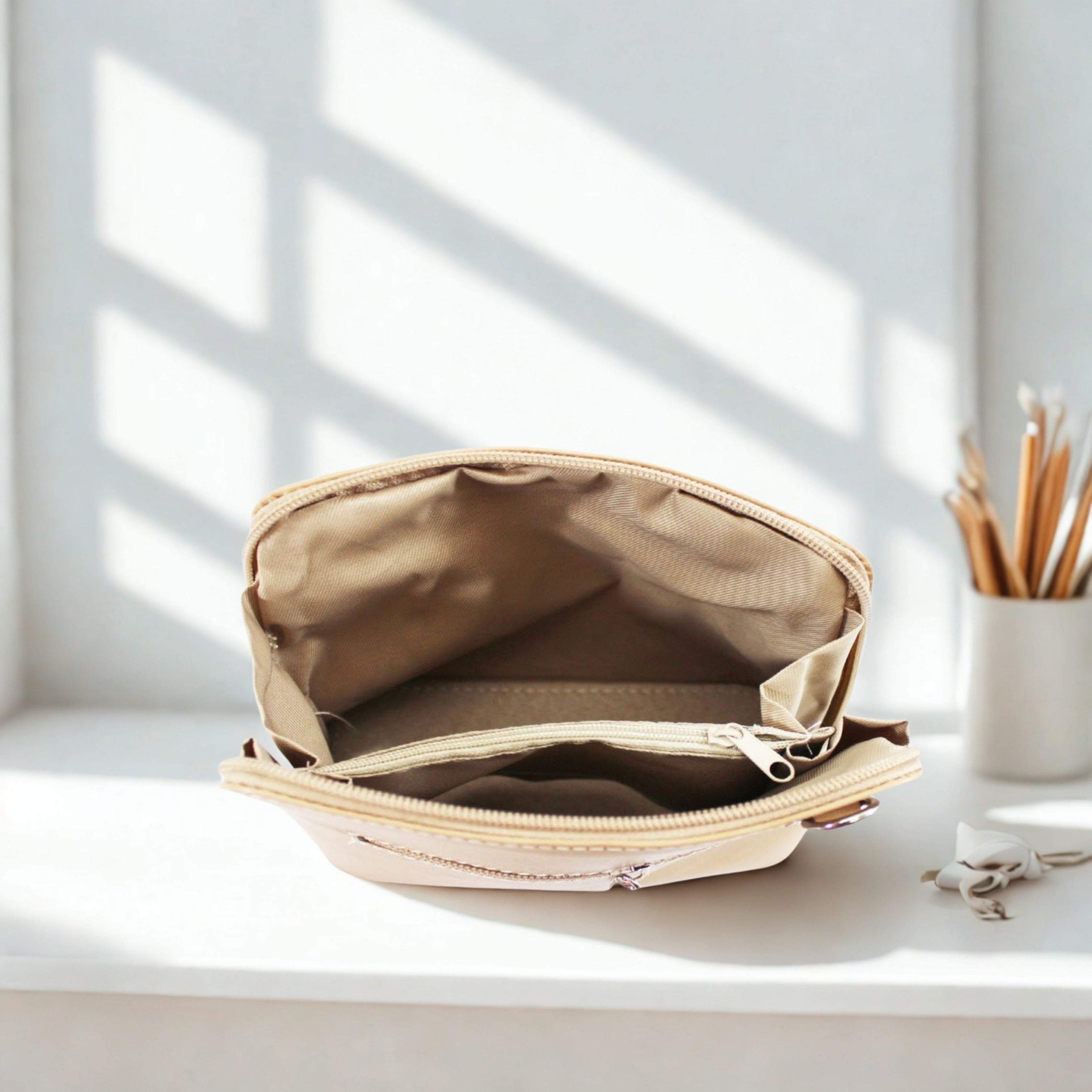 Leather Small Square Bag