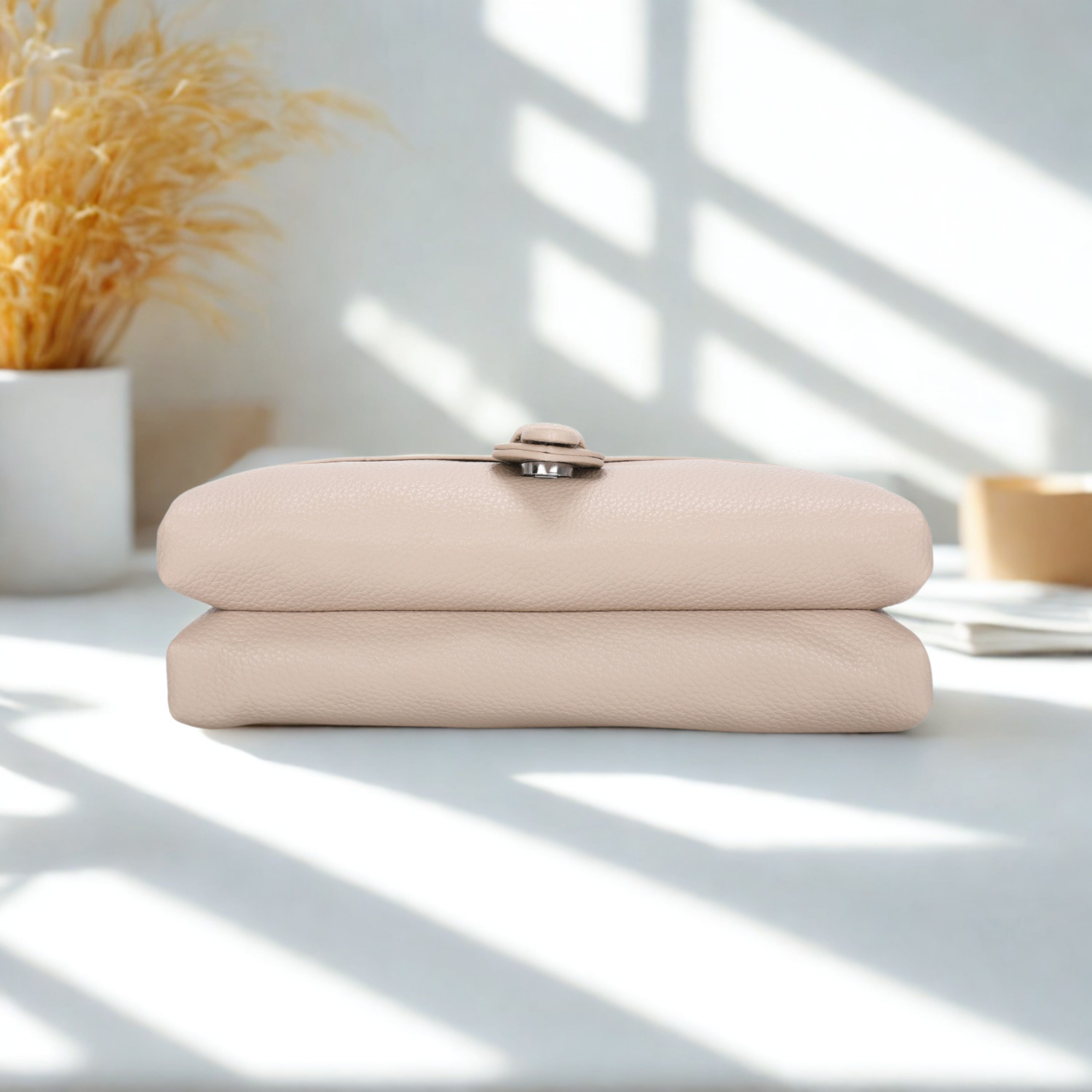 Women’s Small Crossbody Bag Flap Over Shoulder Handbag with Double Zip Compartments