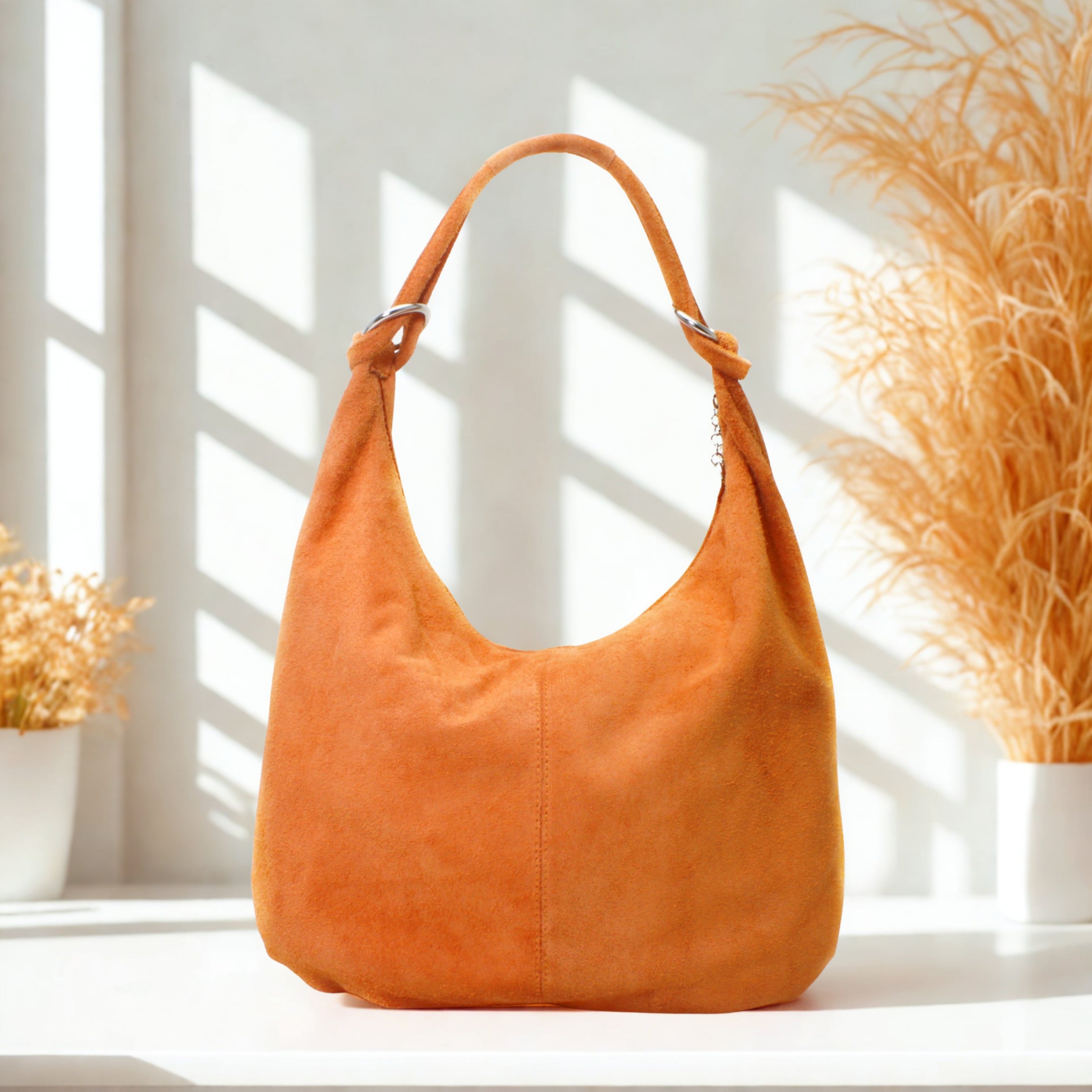 Italian Suede Shoulder bag