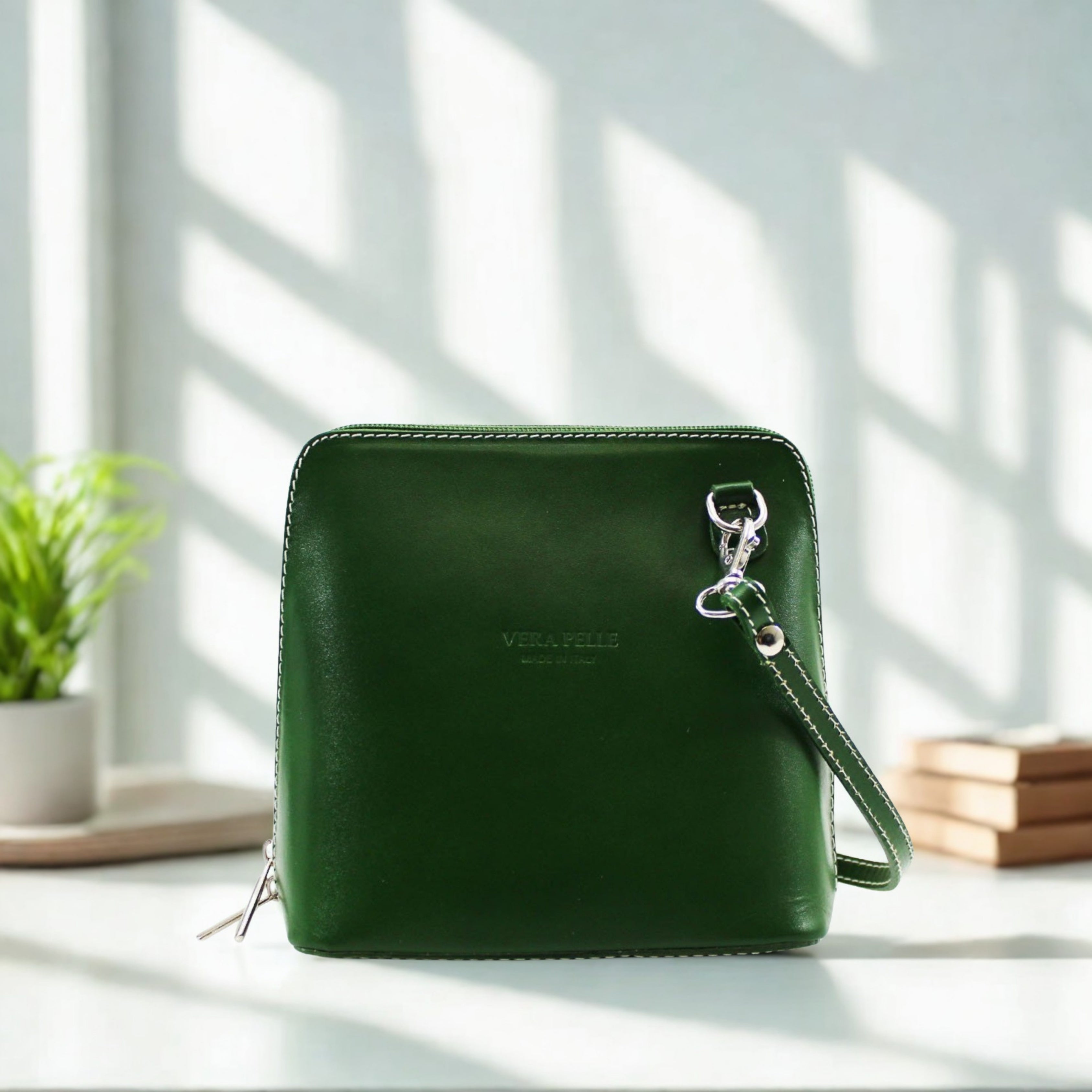 Leather Small Square Bag