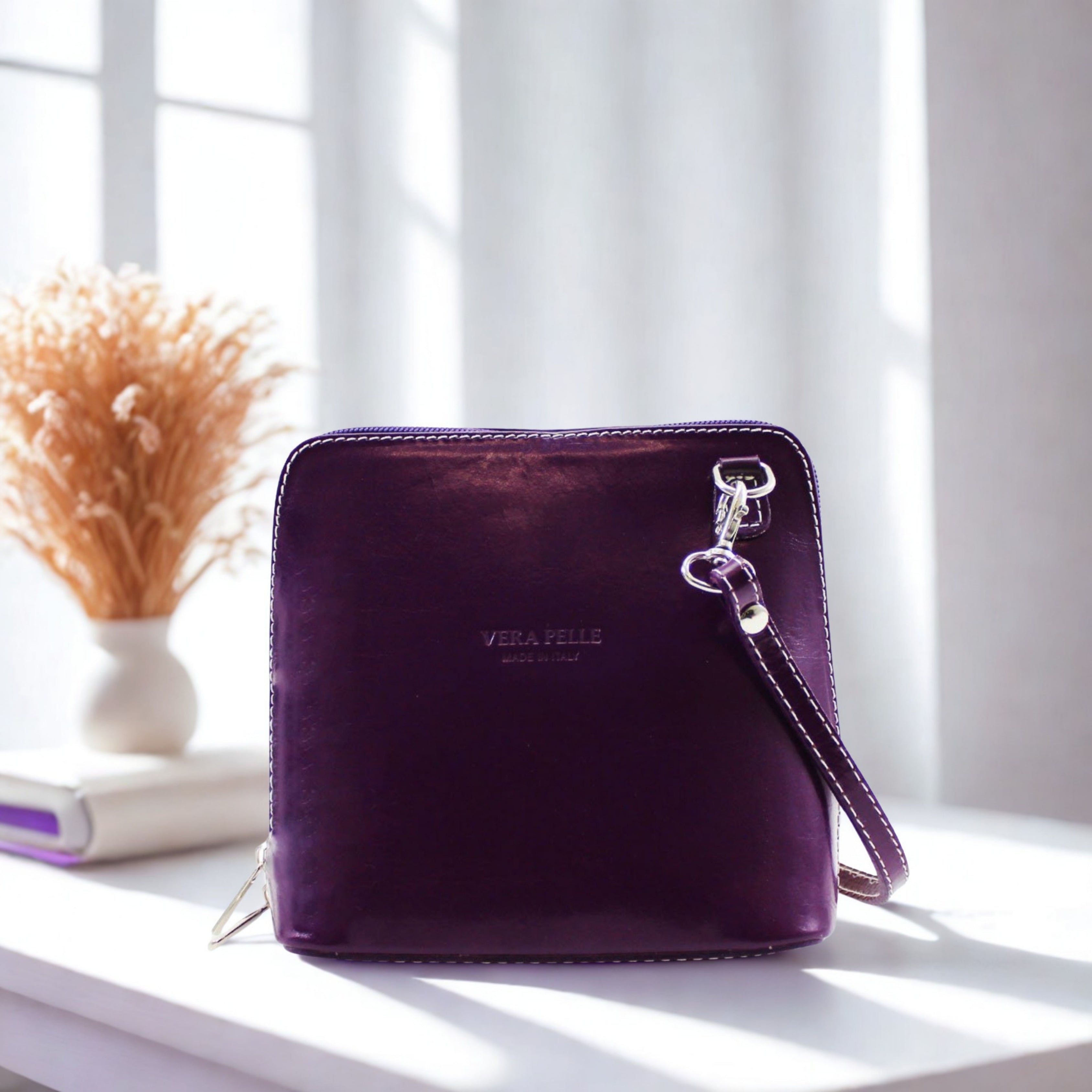 Leather Small Square Bag