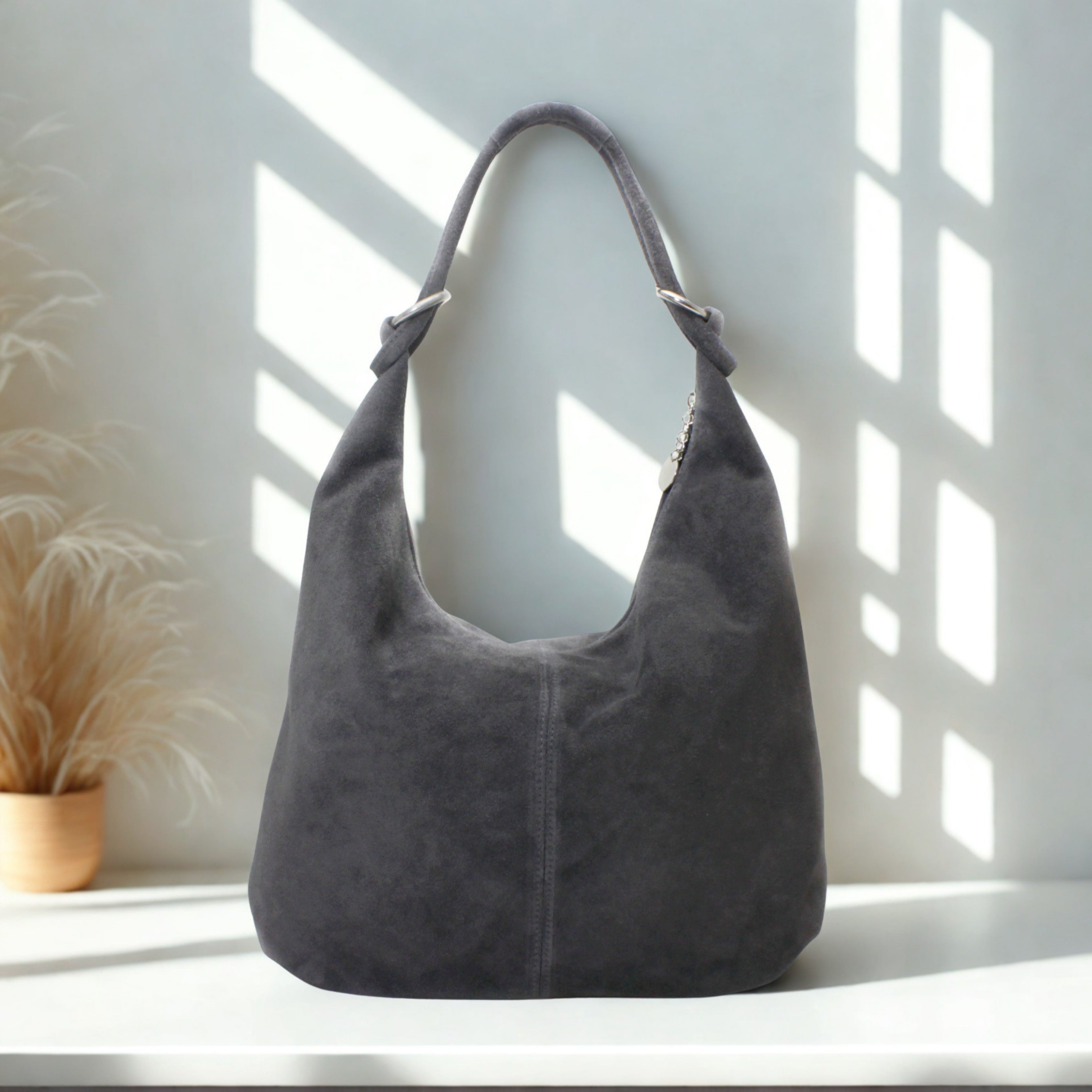 Italian Suede Shoulder bag