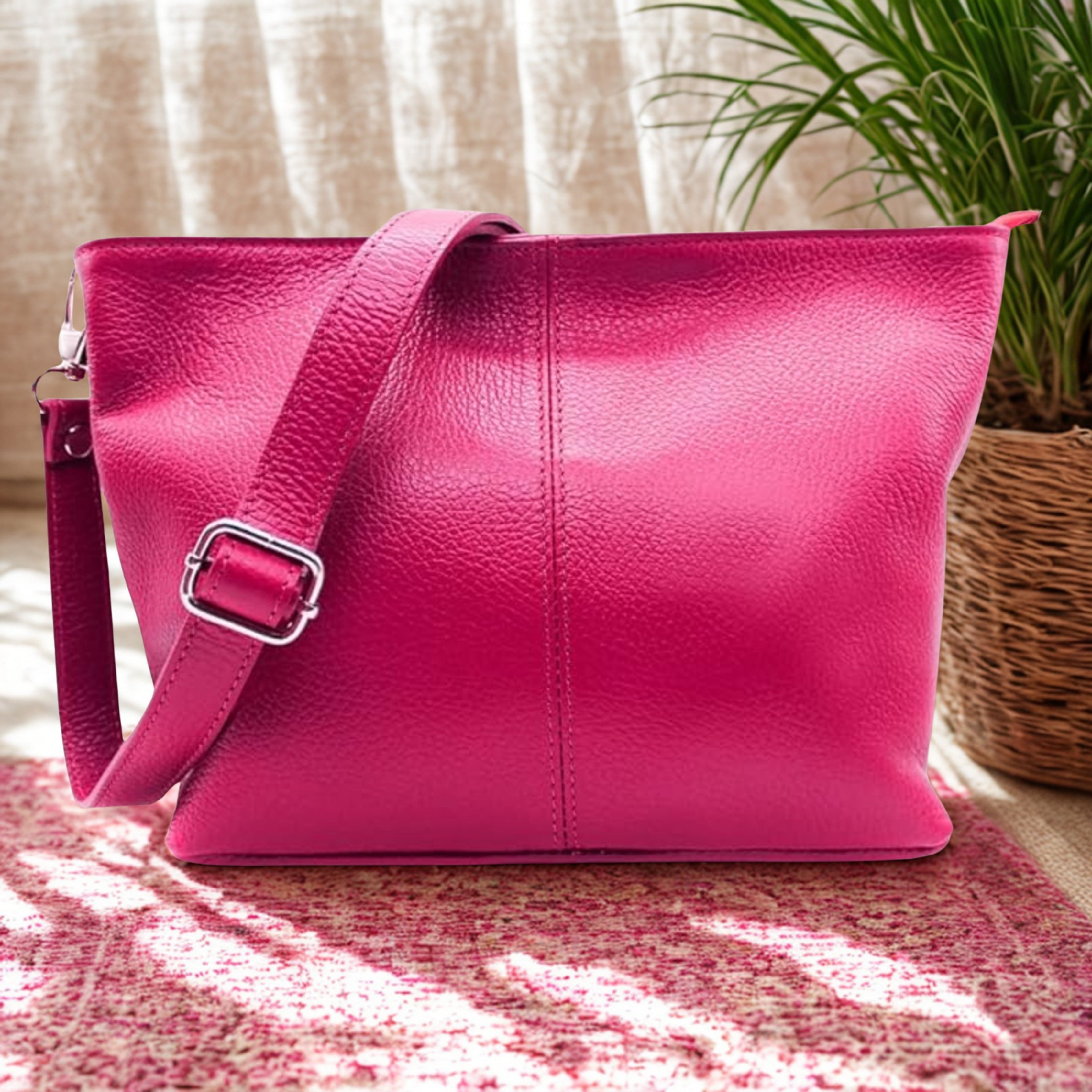 Italian Leather Shoulder Bag