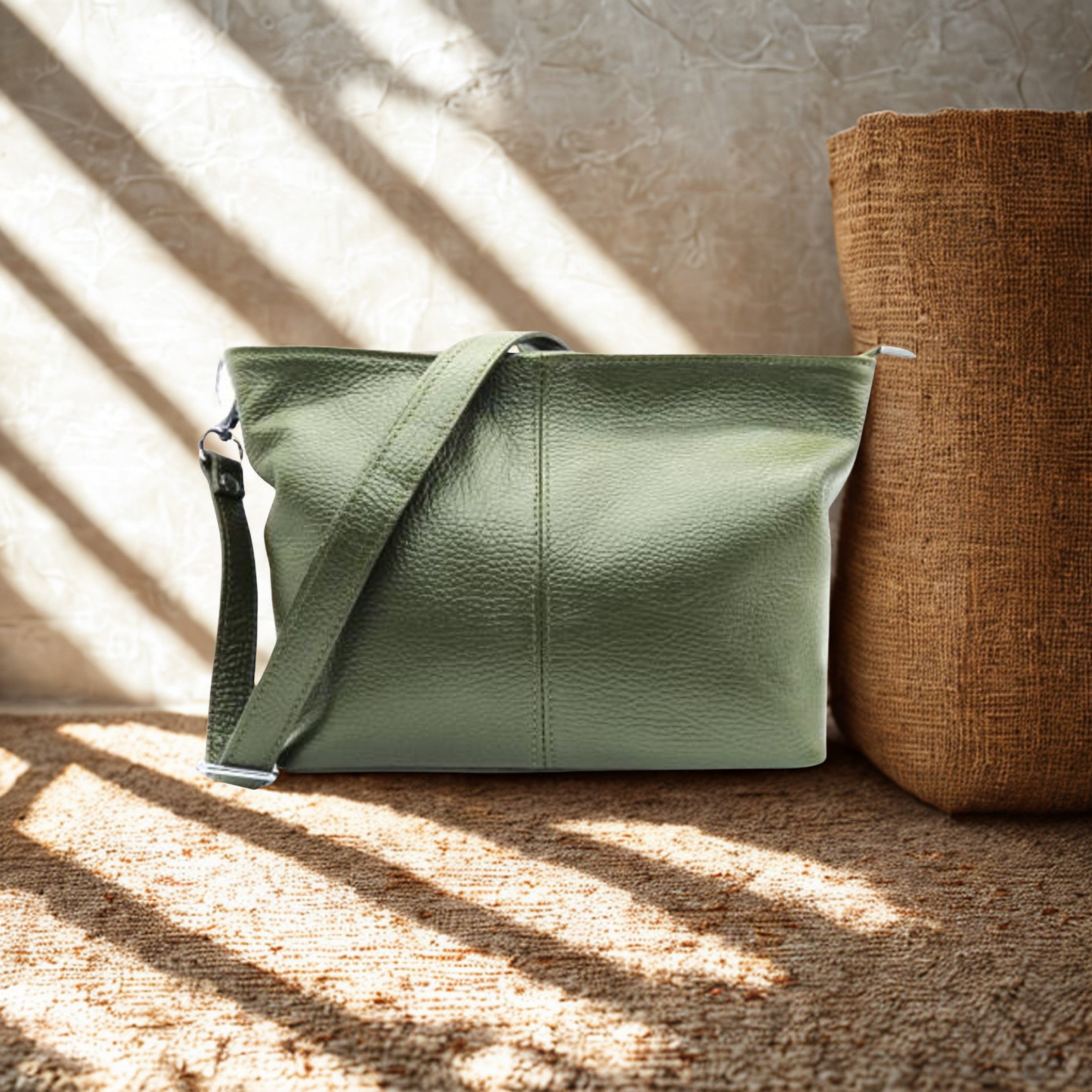 Italian Leather Shoulder Bag