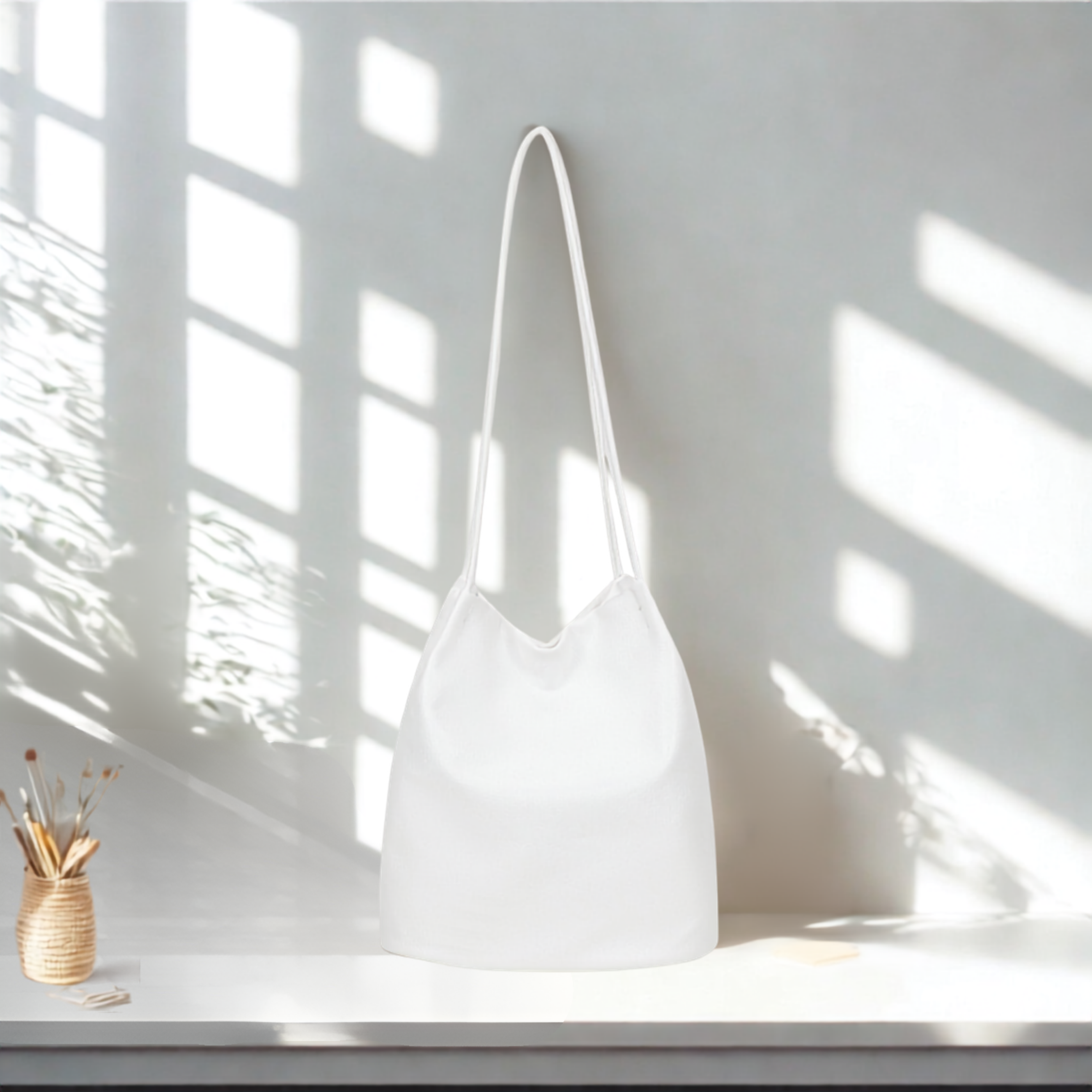 Large Women’s Hobo Shoulder Bag Plain Tote Handbag Zip Pockets 16 Colours
