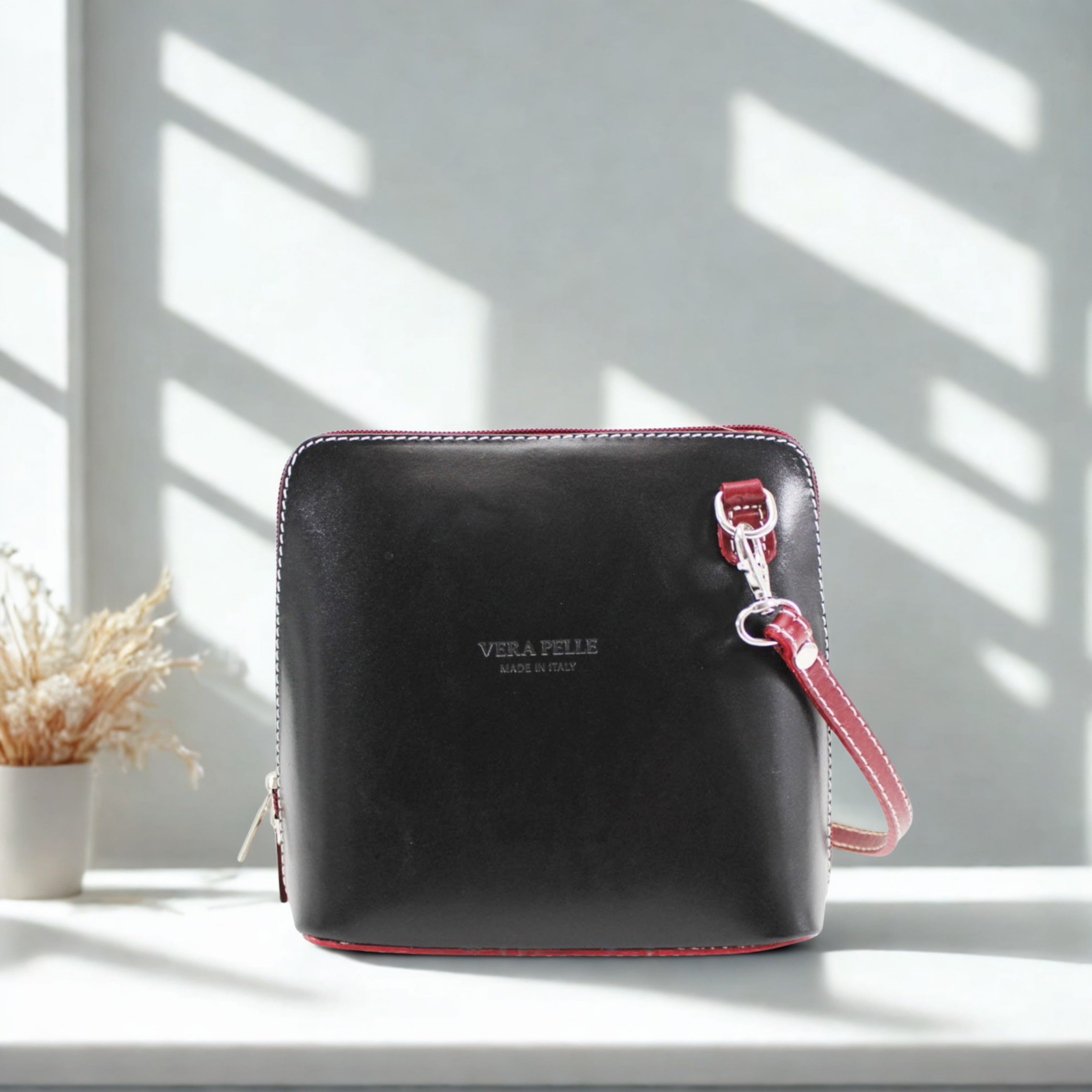 Leather Small Square Bag