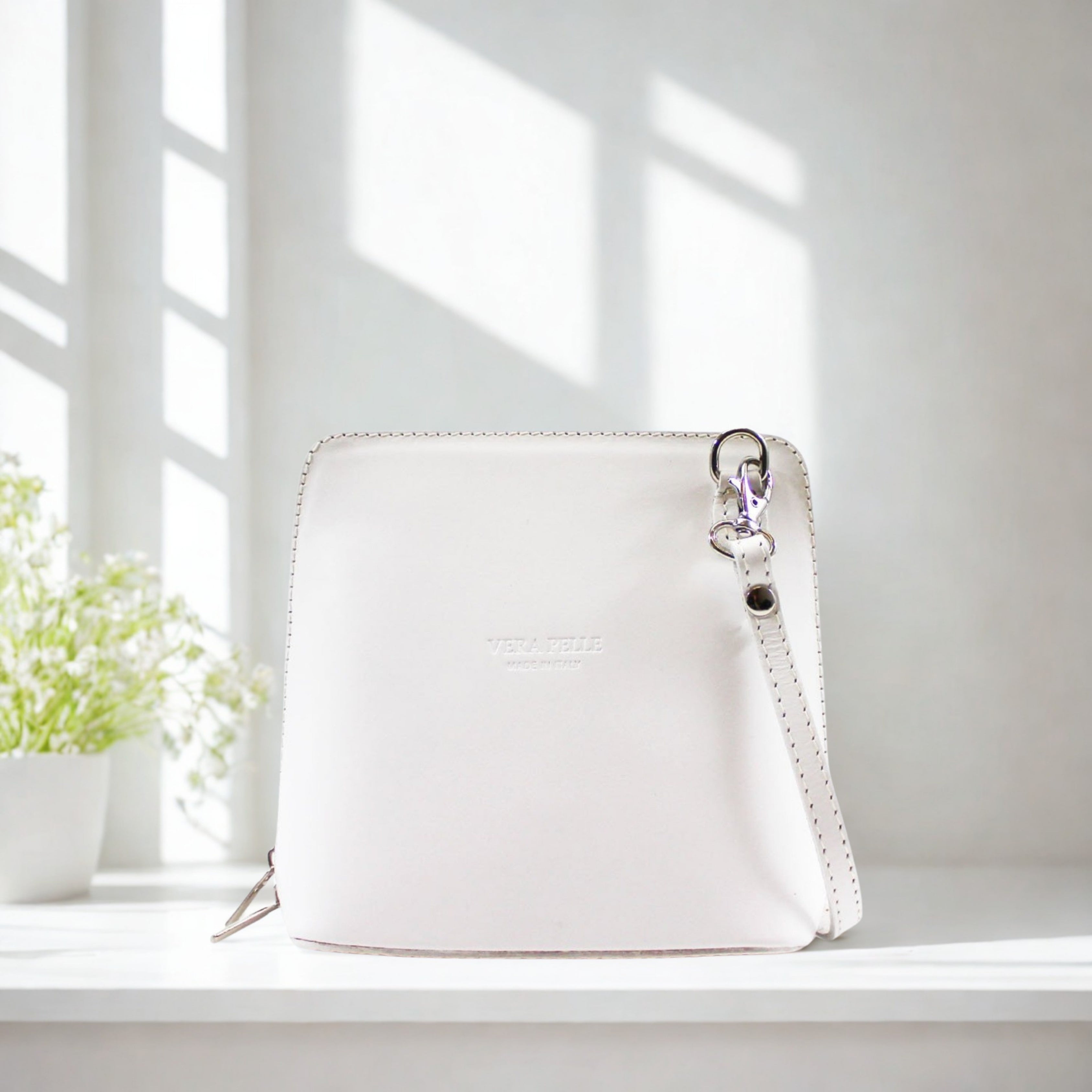 Leather Small Square Bag