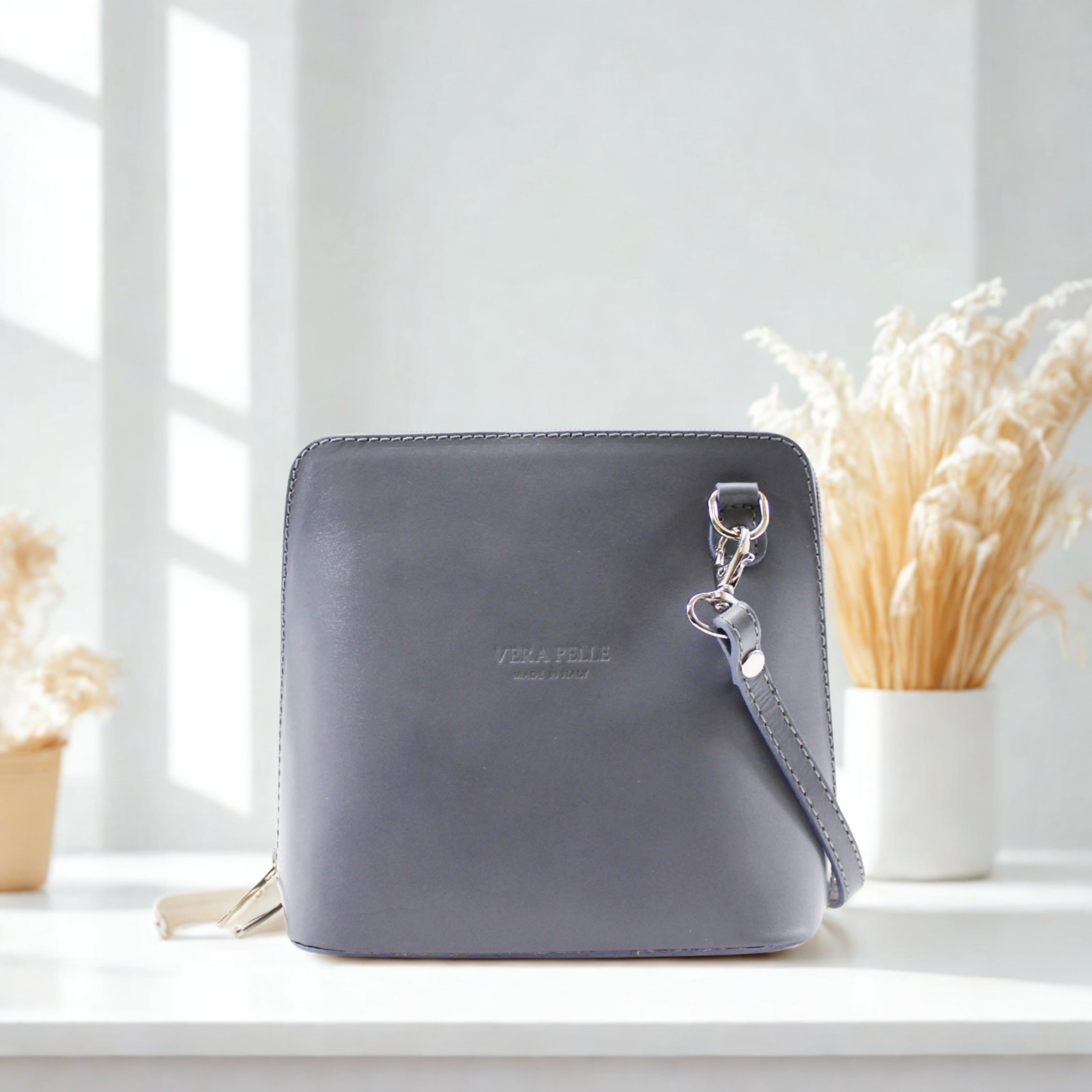 Leather Small Square Bag