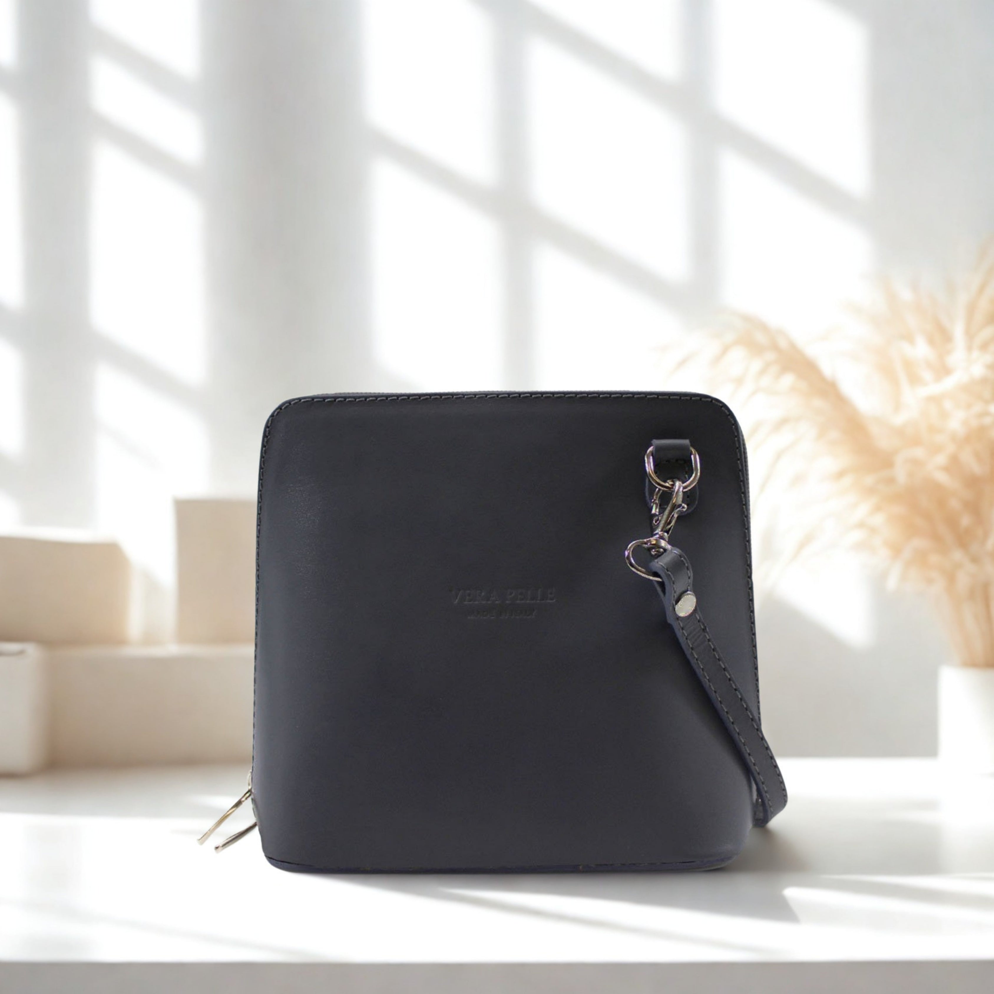 Leather Small Square Bag