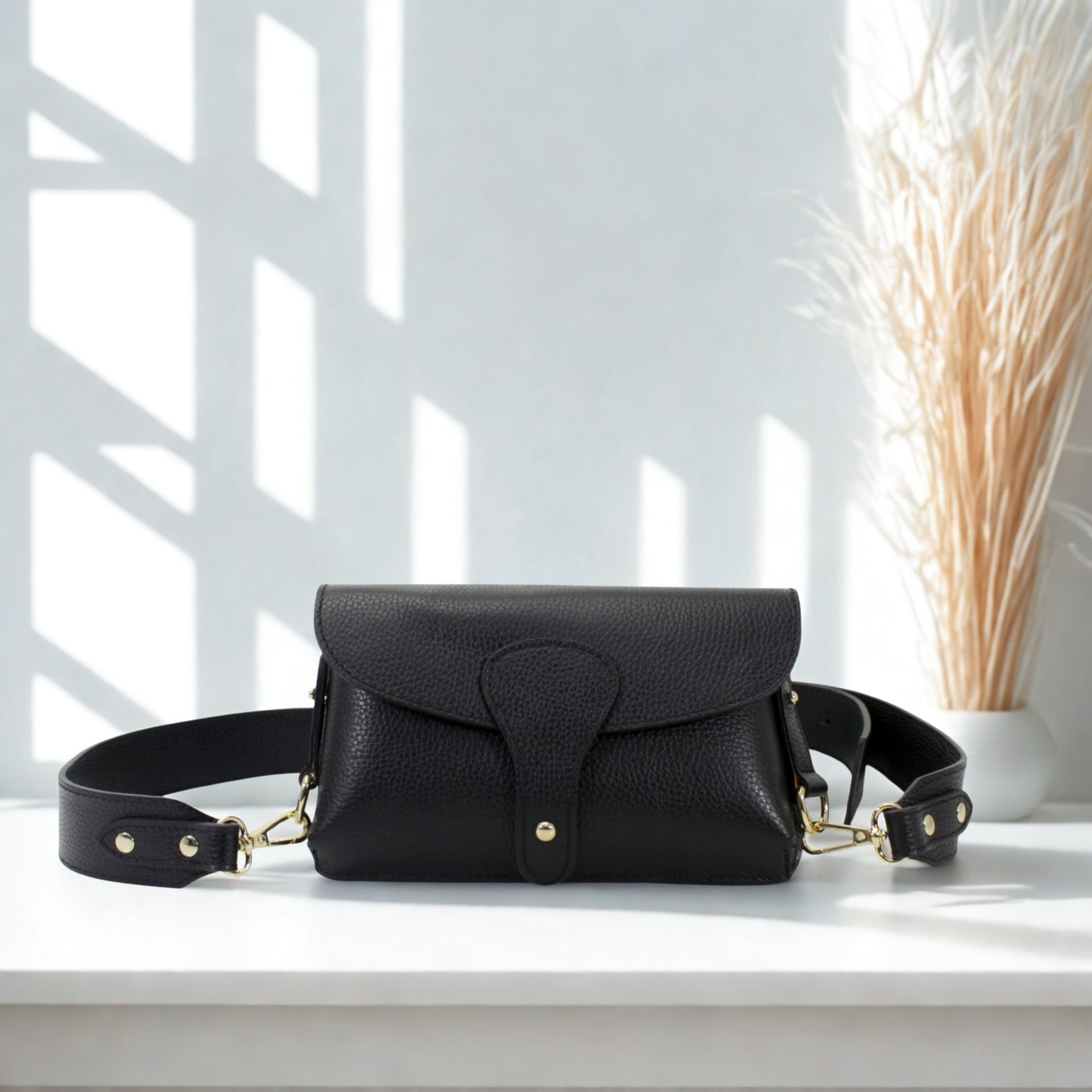 Leather Crossbody Bag