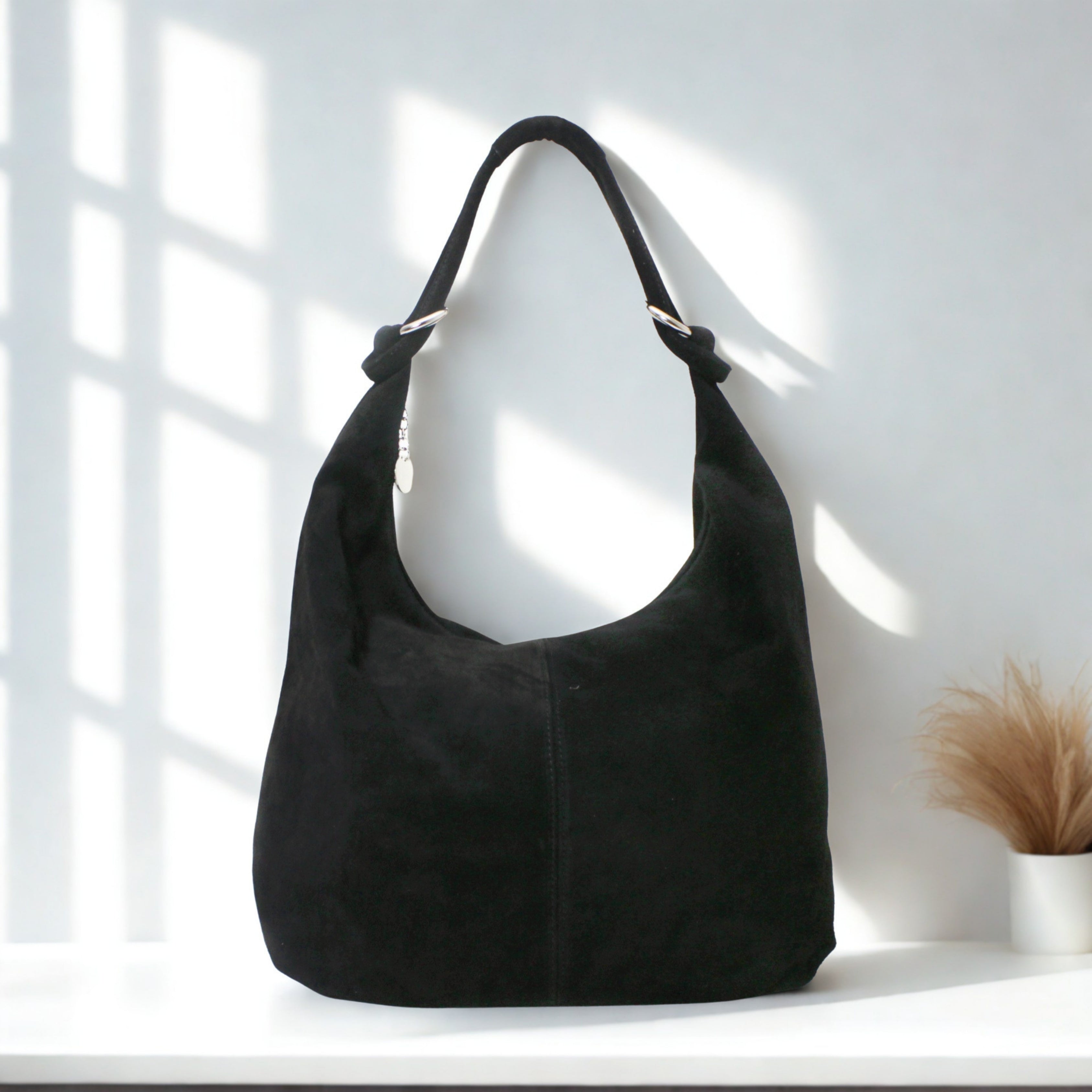 Italian Suede Shoulder bag