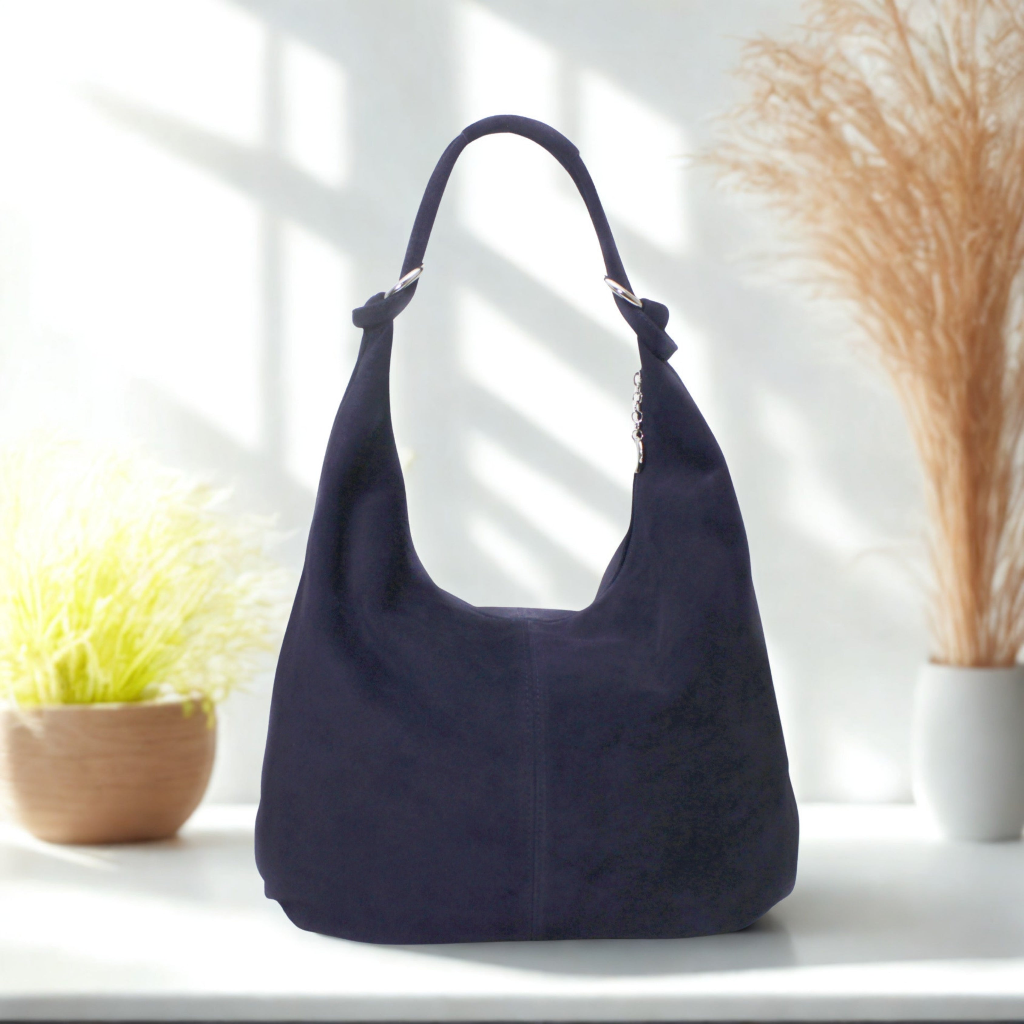 Italian Suede Shoulder bag