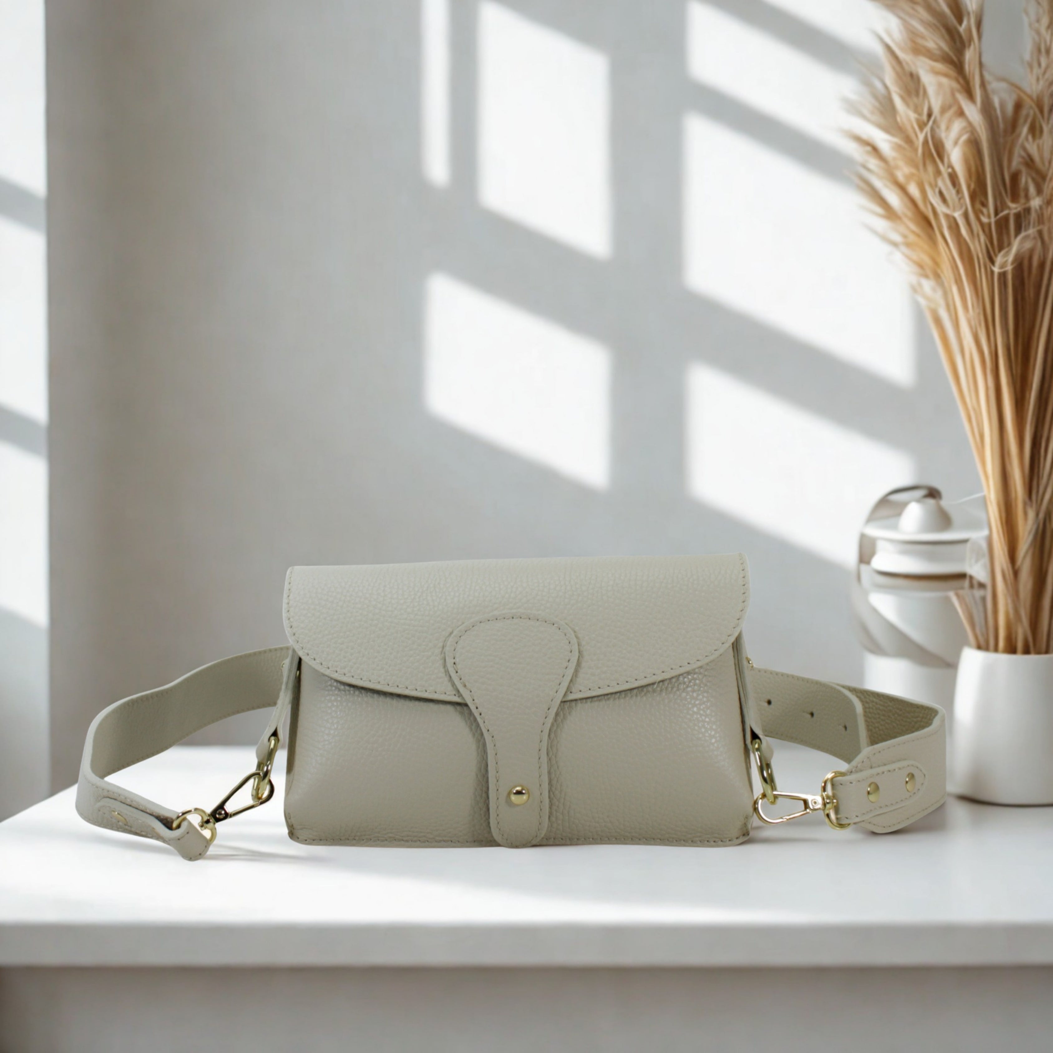 Leather Crossbody Bag