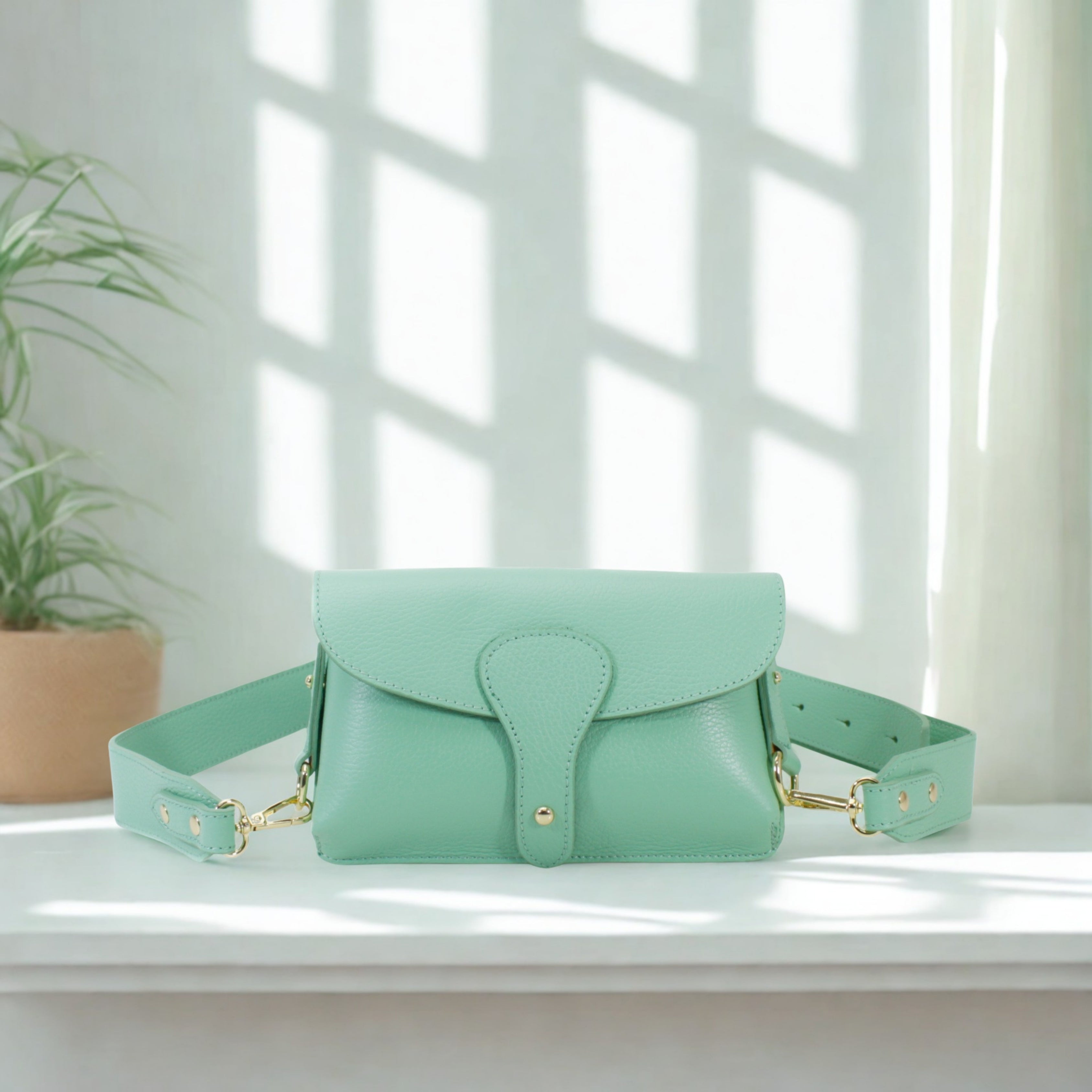 Leather Crossbody Bag
