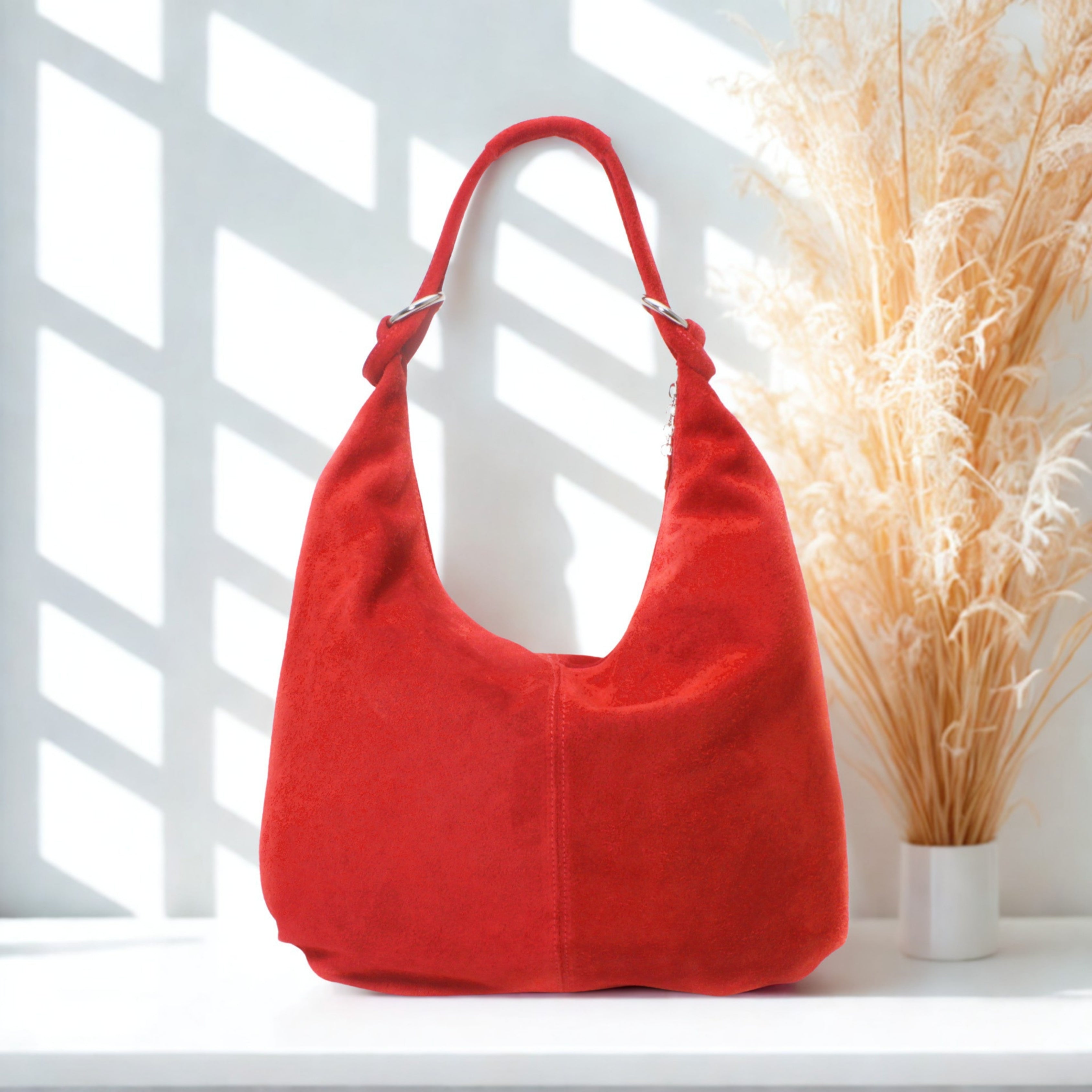Italian Suede Shoulder bag