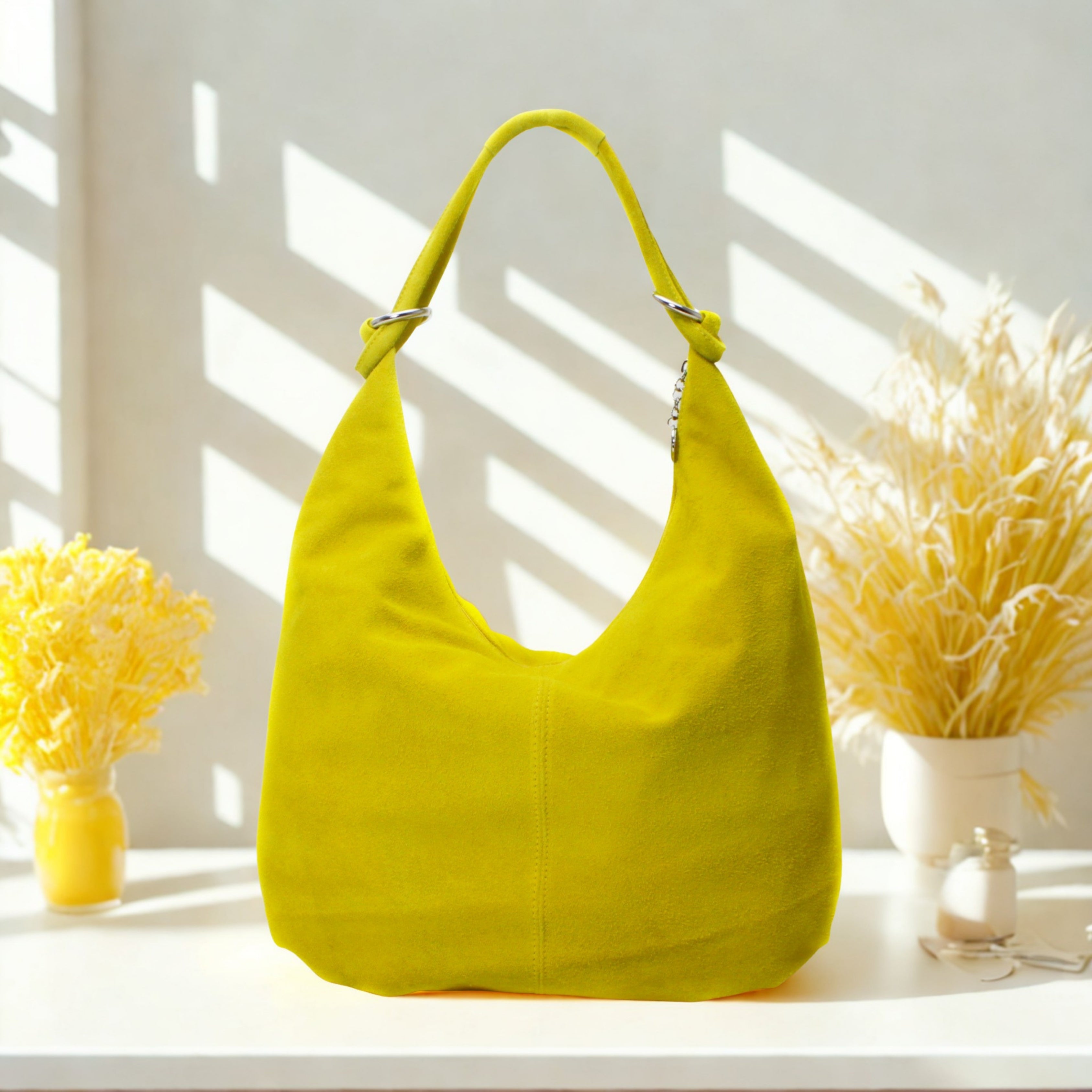 Italian Suede Shoulder bag