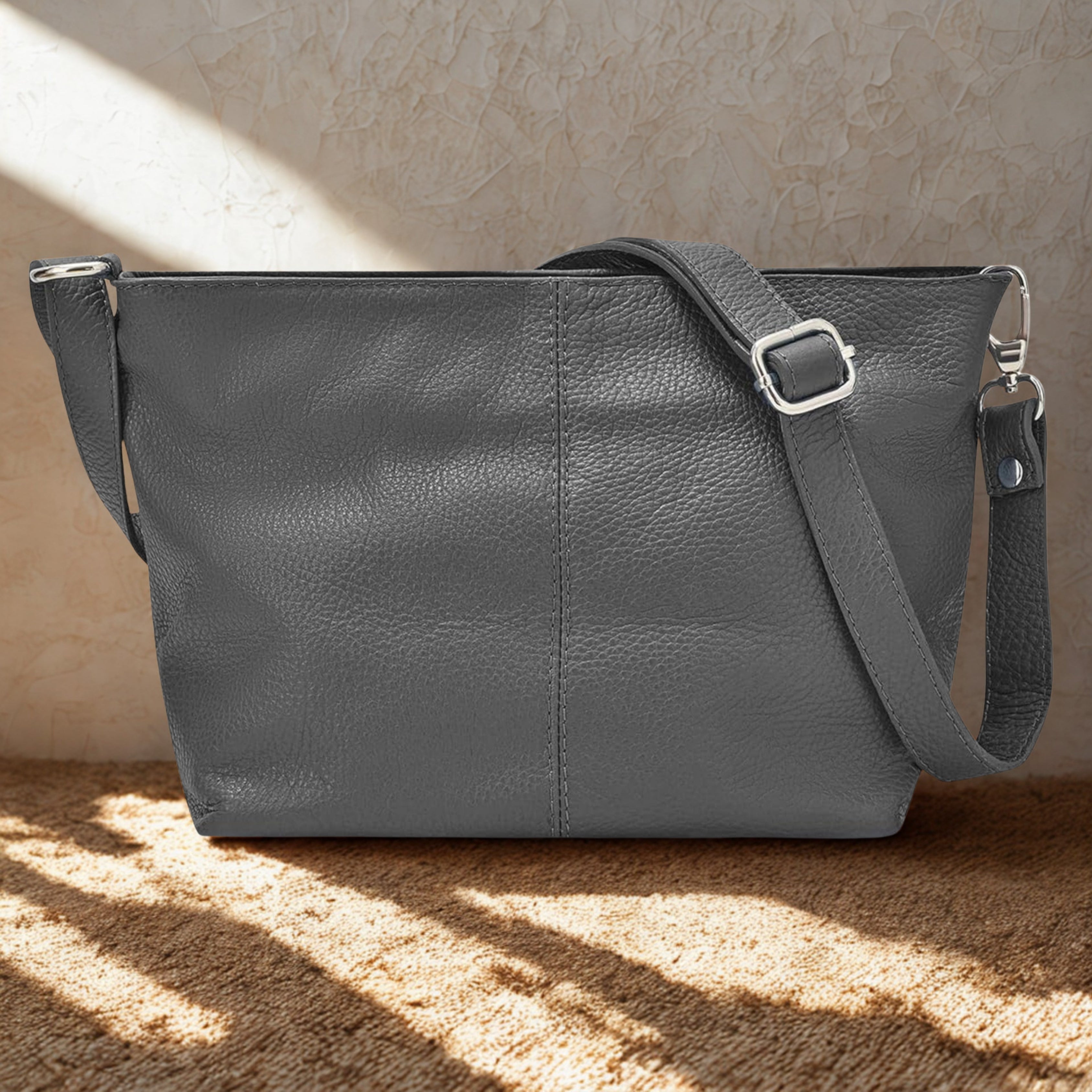 Italian Leather Shoulder Bag