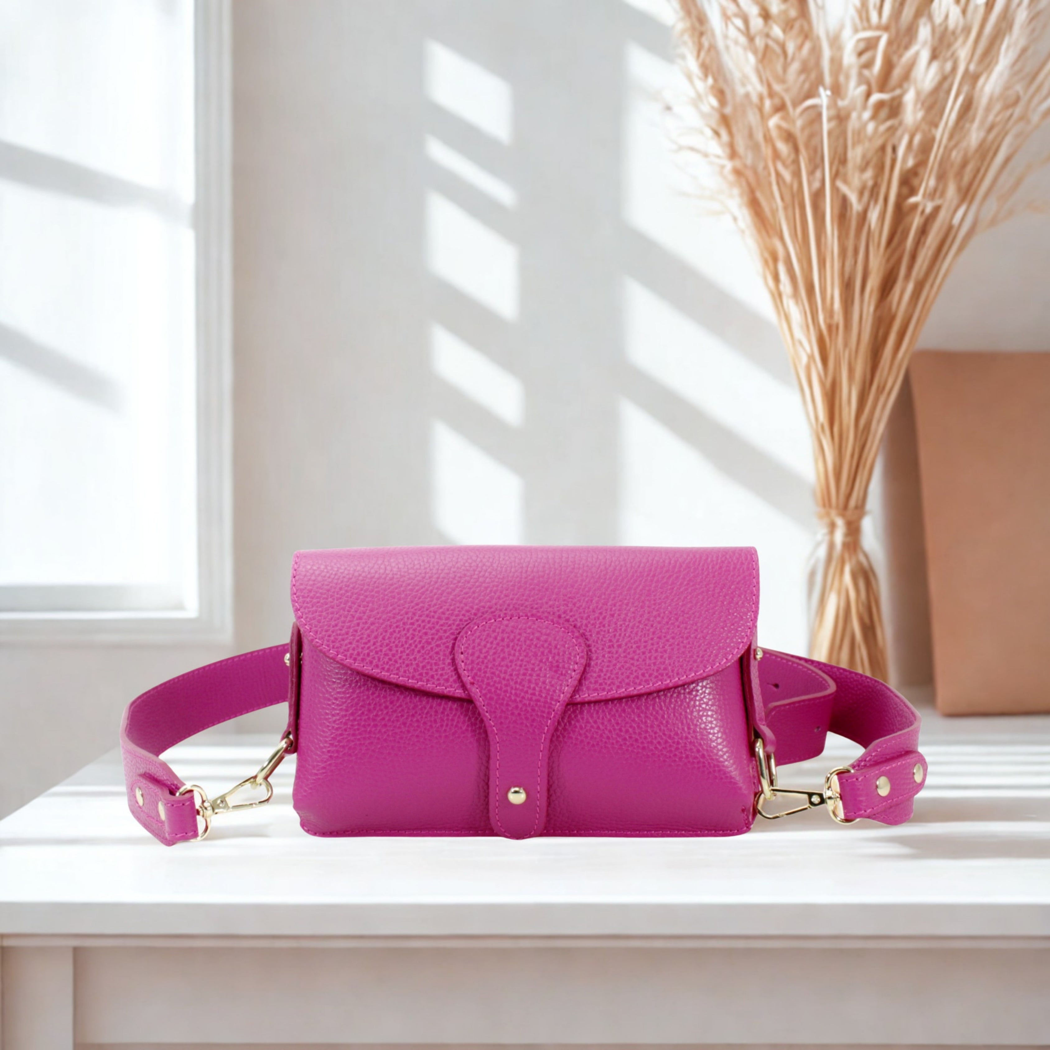 Leather Crossbody Bag