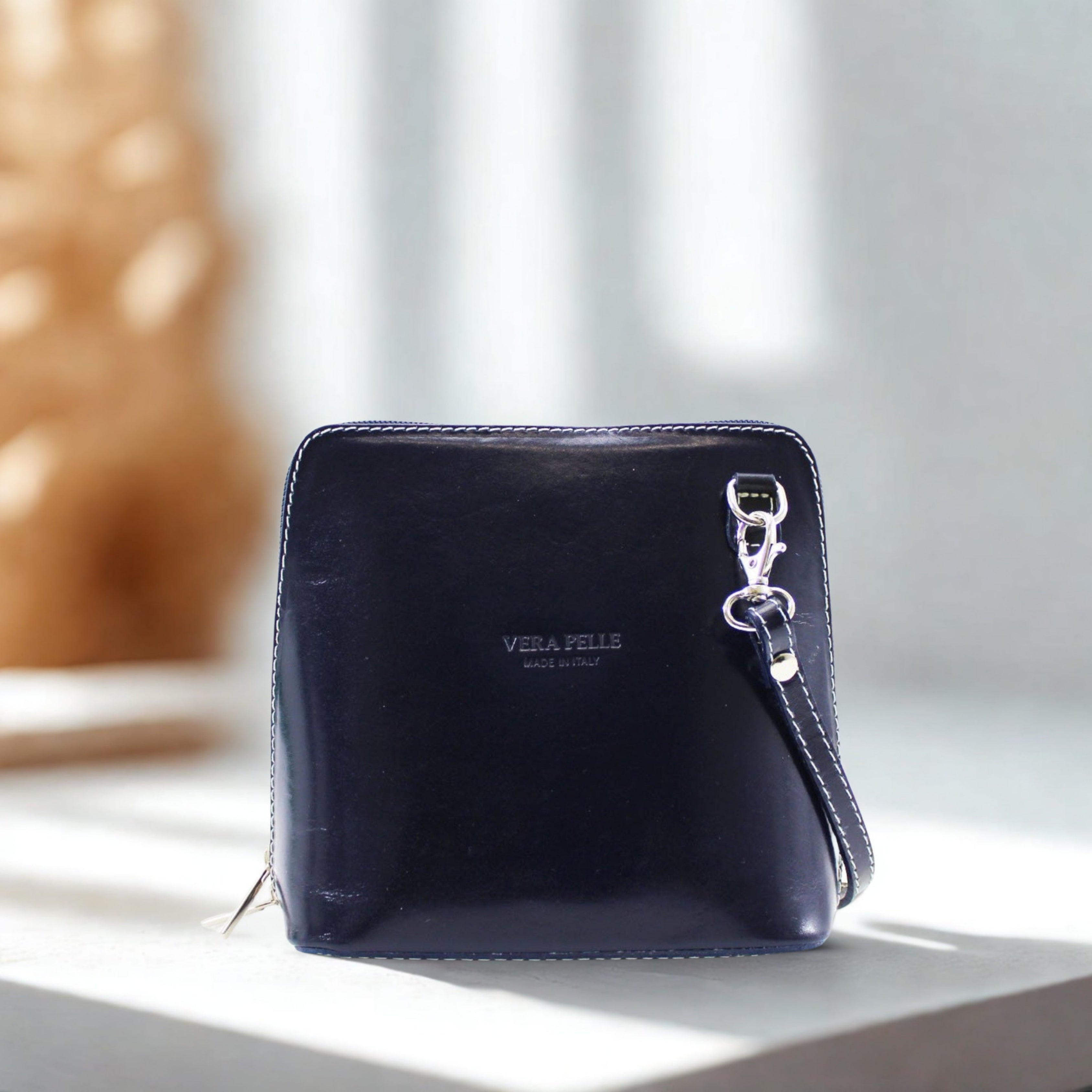 Leather Small Square Bag